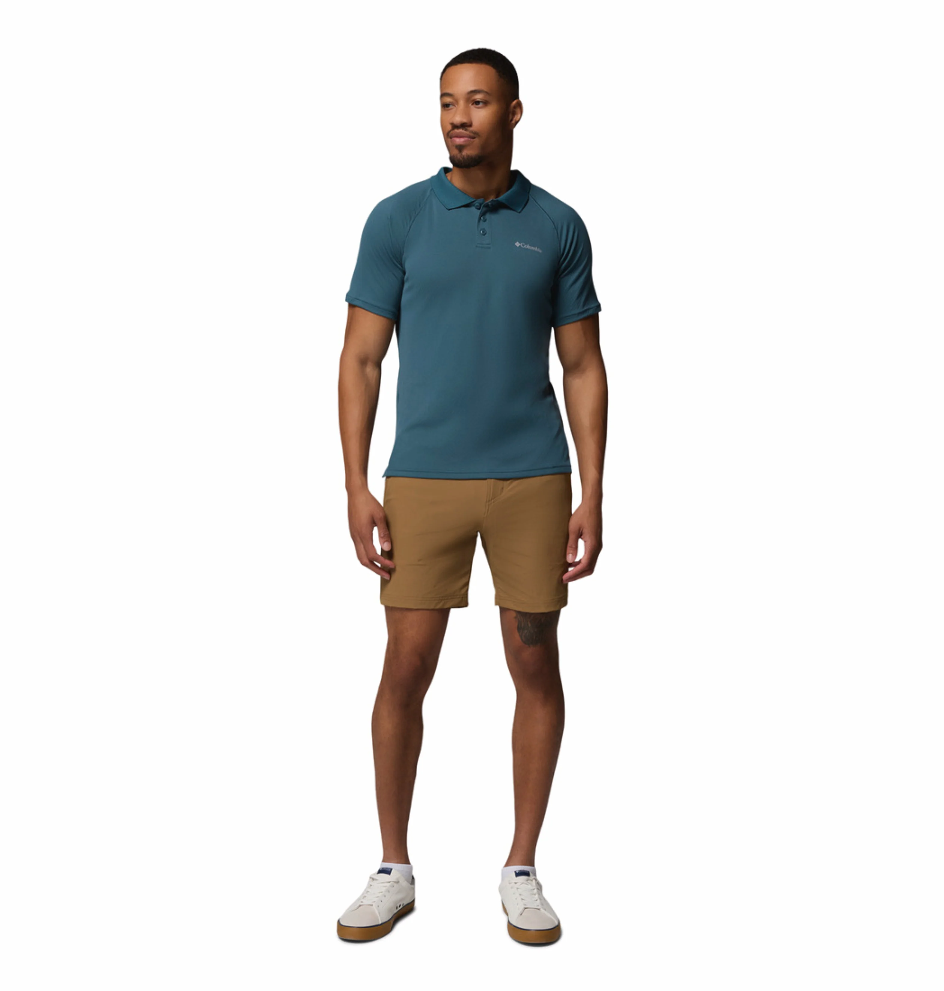 Columbia Men Blue Omni-Freeze Alpine Chill Pro Polo Tshirt - Image 6