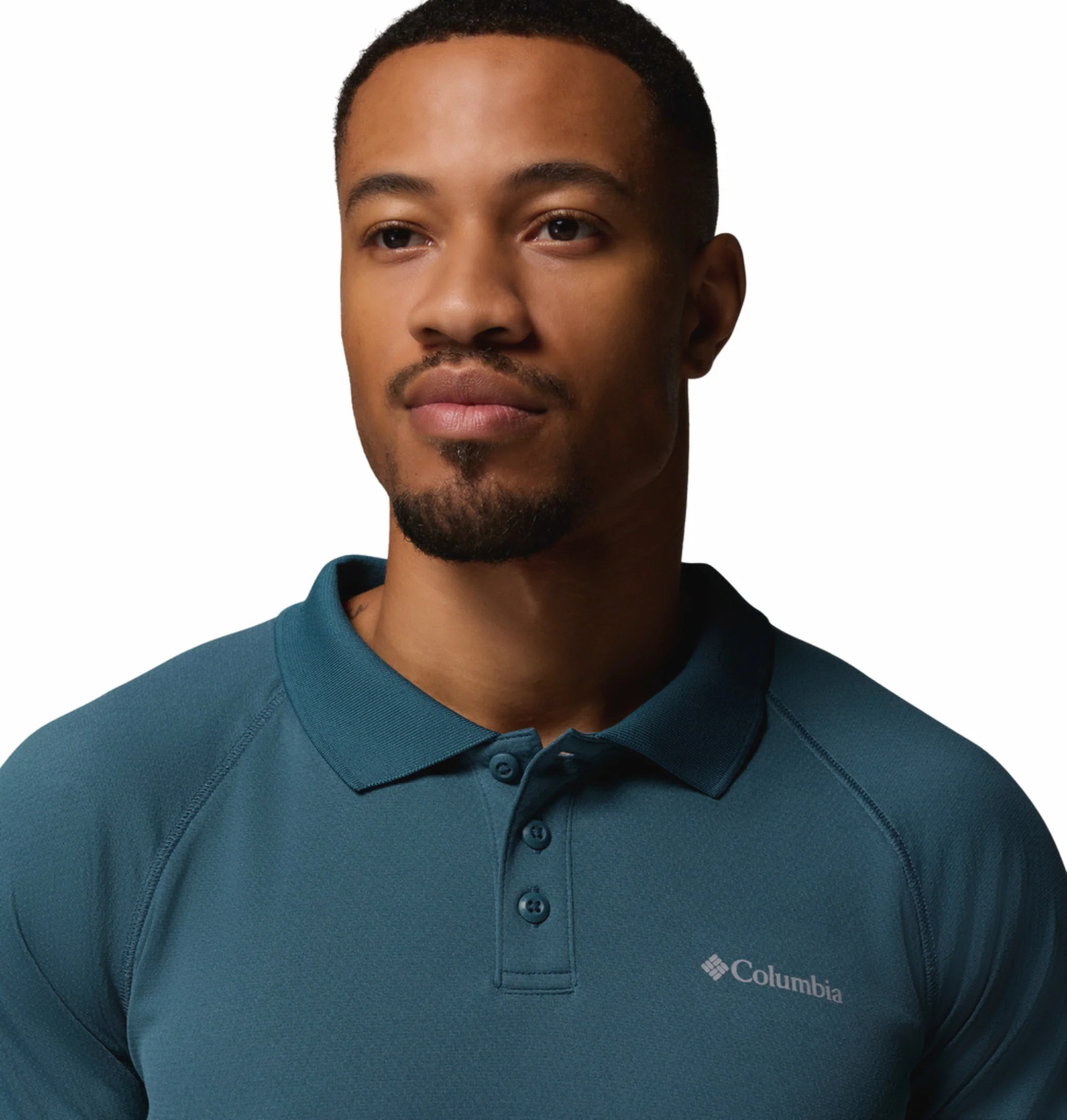 Columbia Men Blue Omni-Freeze Alpine Chill Pro Polo Tshirt - Image 7