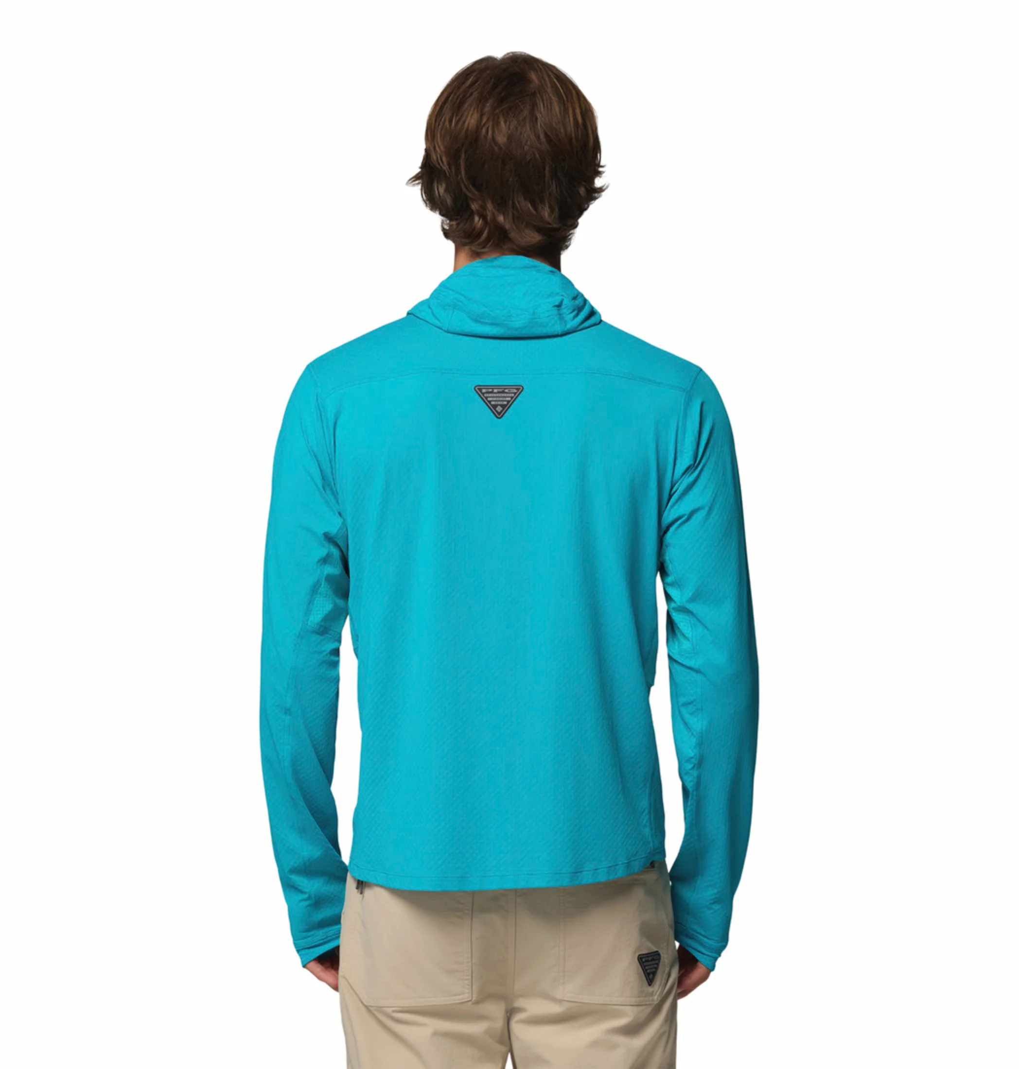 Columbia Men Blue Omni-Freeze Shadowcaster Zero Hoodie - Image 4