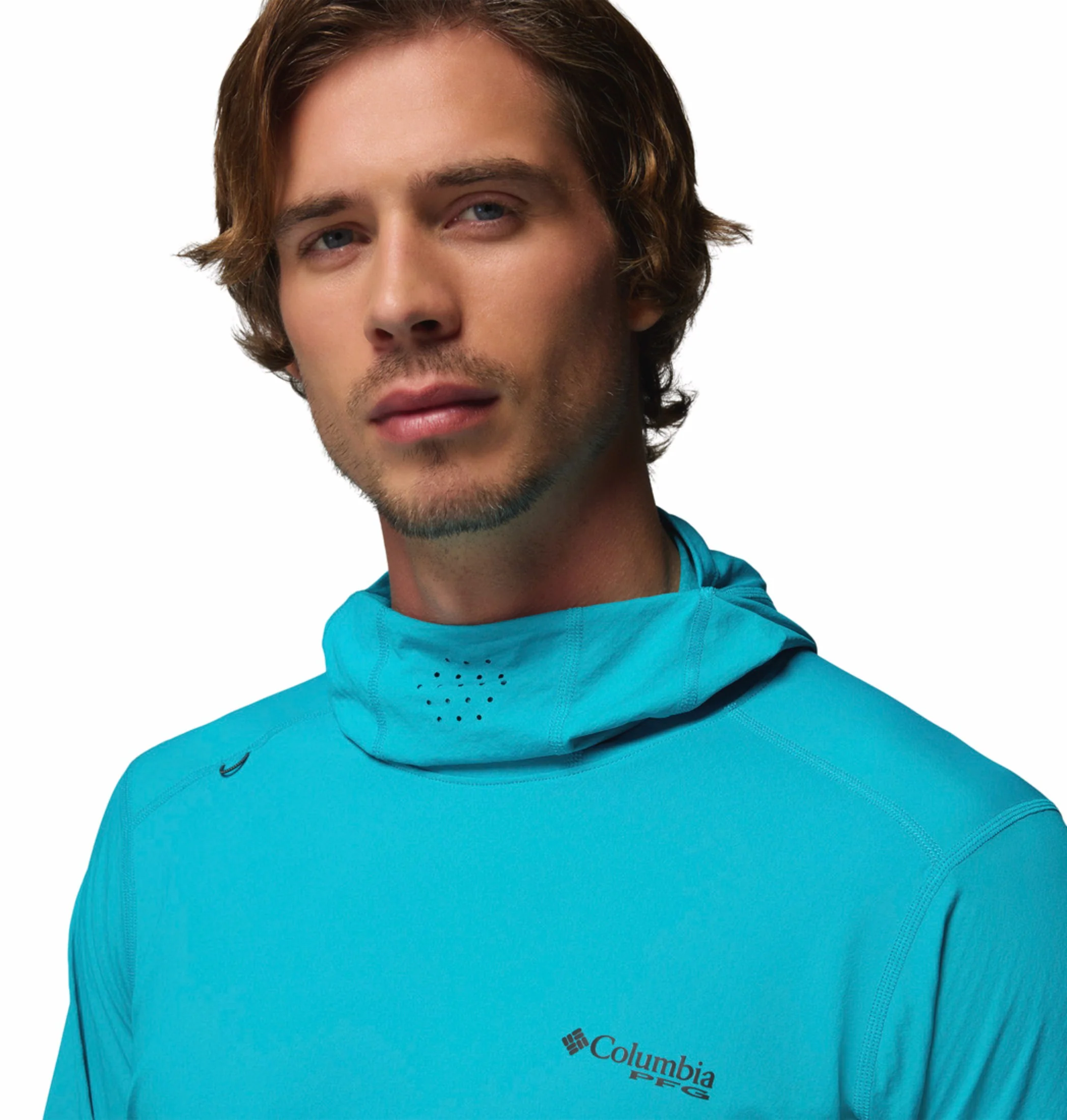 Columbia Men Blue Omni-Freeze Shadowcaster Zero Hoodie - Image 8