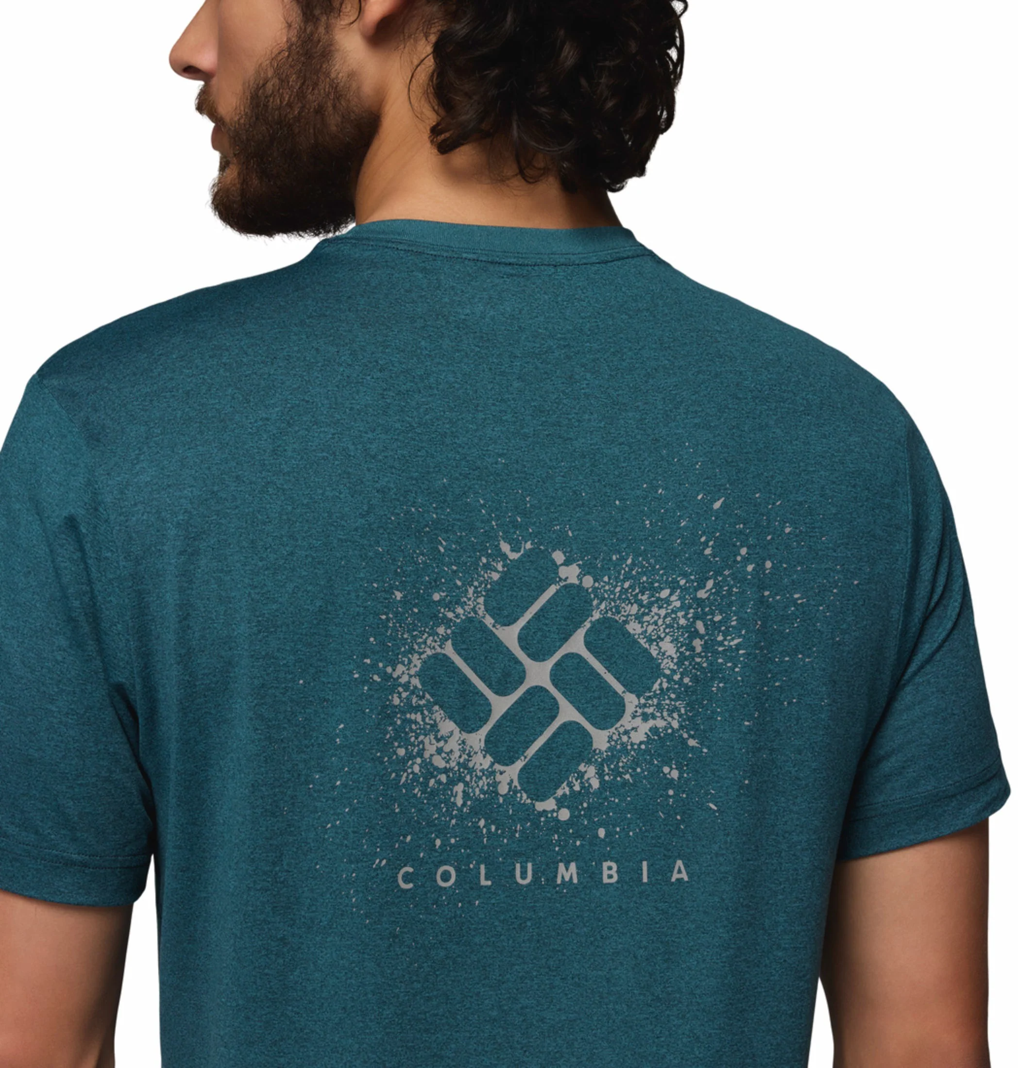 Columbia Men Blue Omni-Shade Parsons Point Tshirt - Image 8
