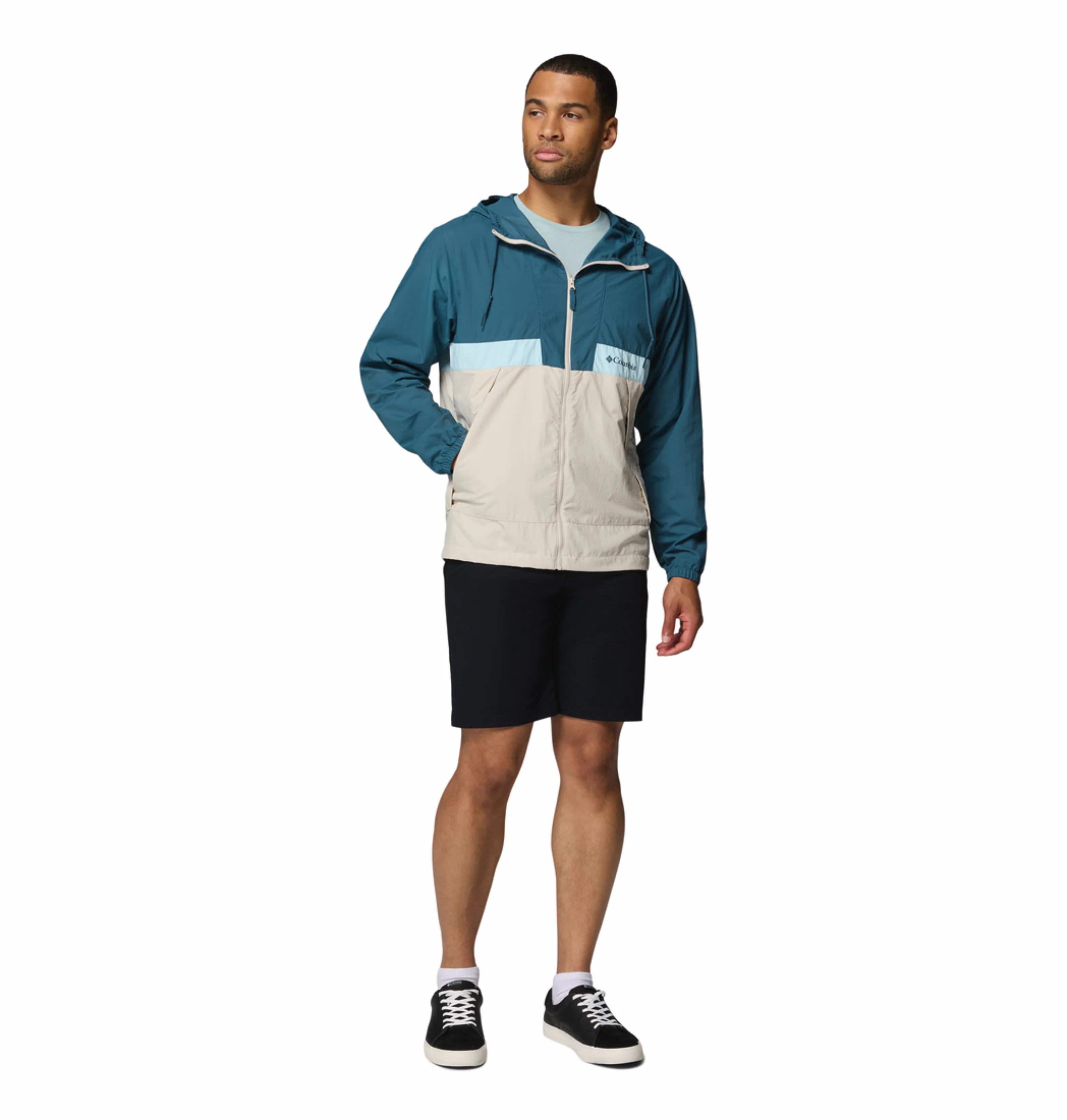 Columbia Men Blue Omni-Shade Spire Valley Windbreaker - Image 7