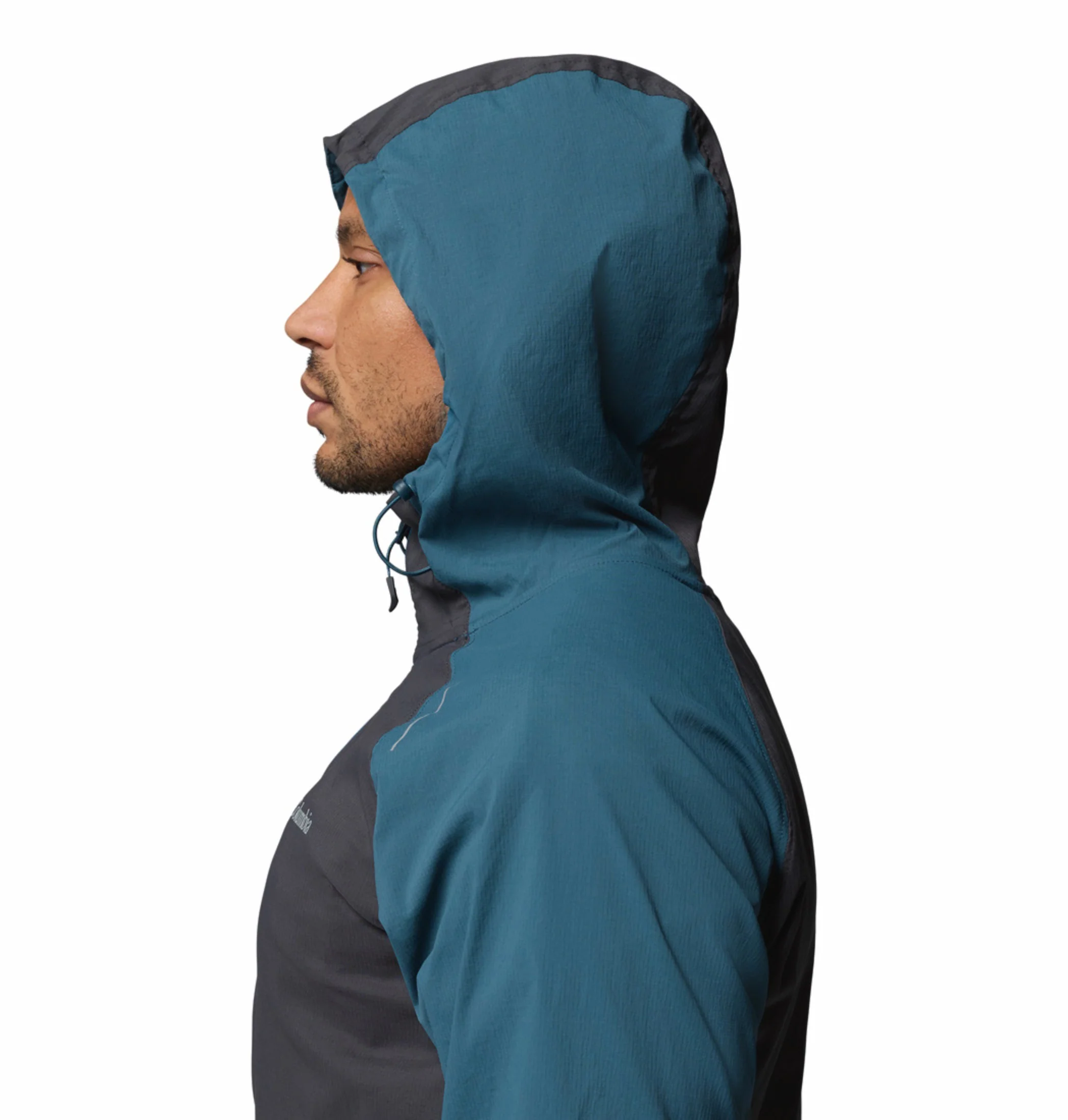 Columbia Men Blue Omni-Shield Tech II Windbreaker - Image 9