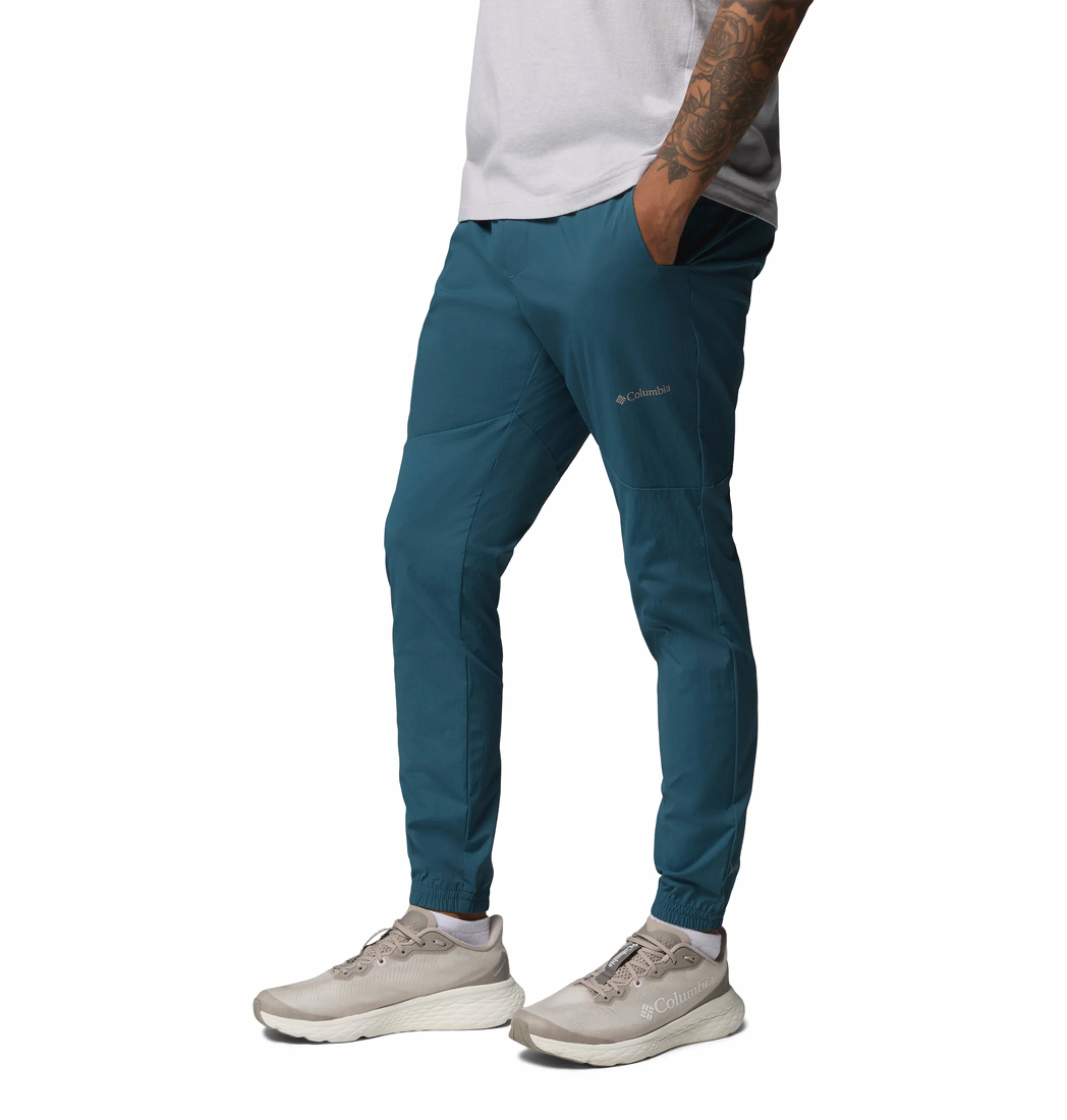 Columbia Men Blue Omni-Shield Tech Wind Pant - Image 5