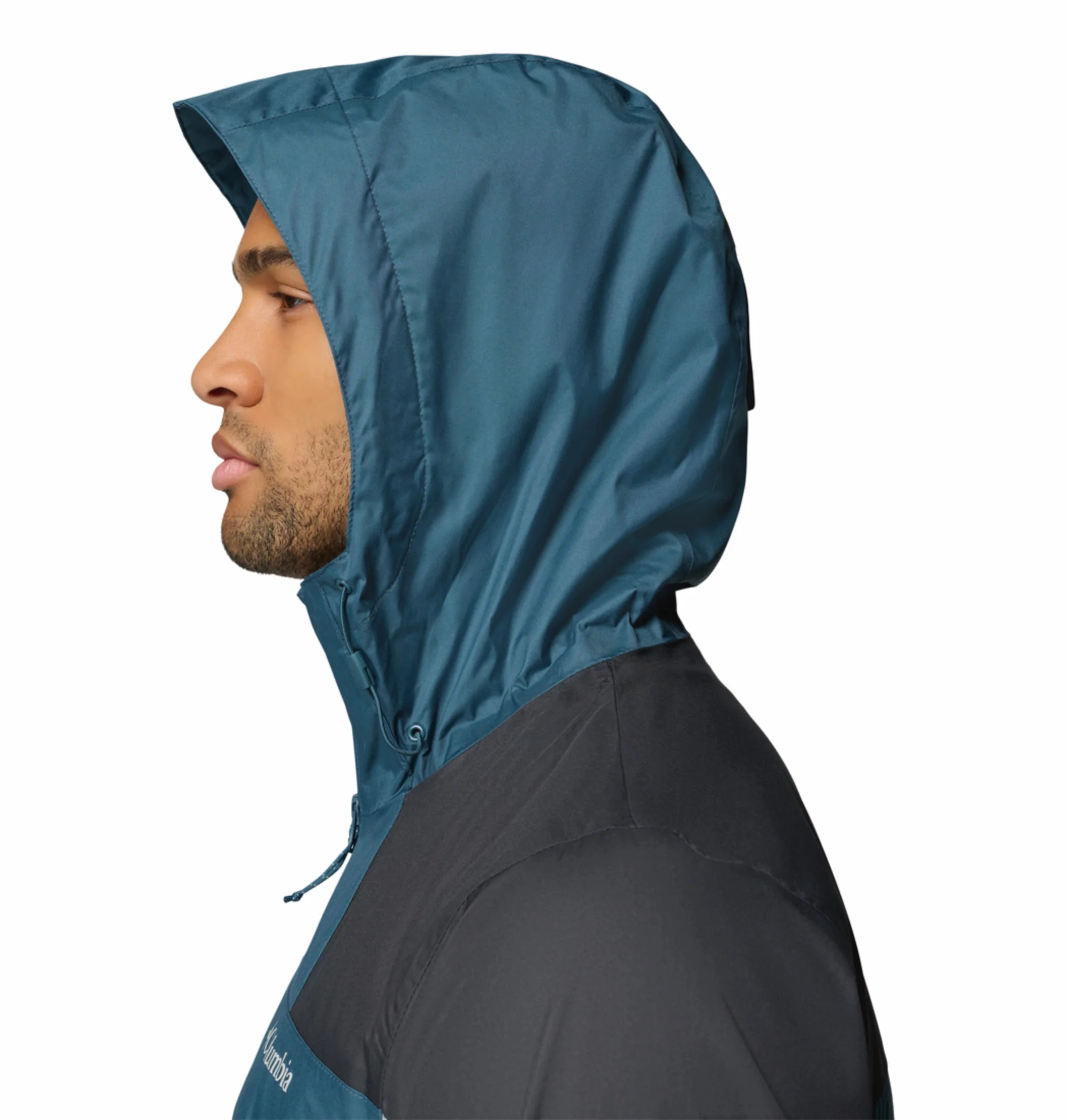 Columbia Men Blue Omni-Tech Inner Limits III Rain Jacket - Image 10