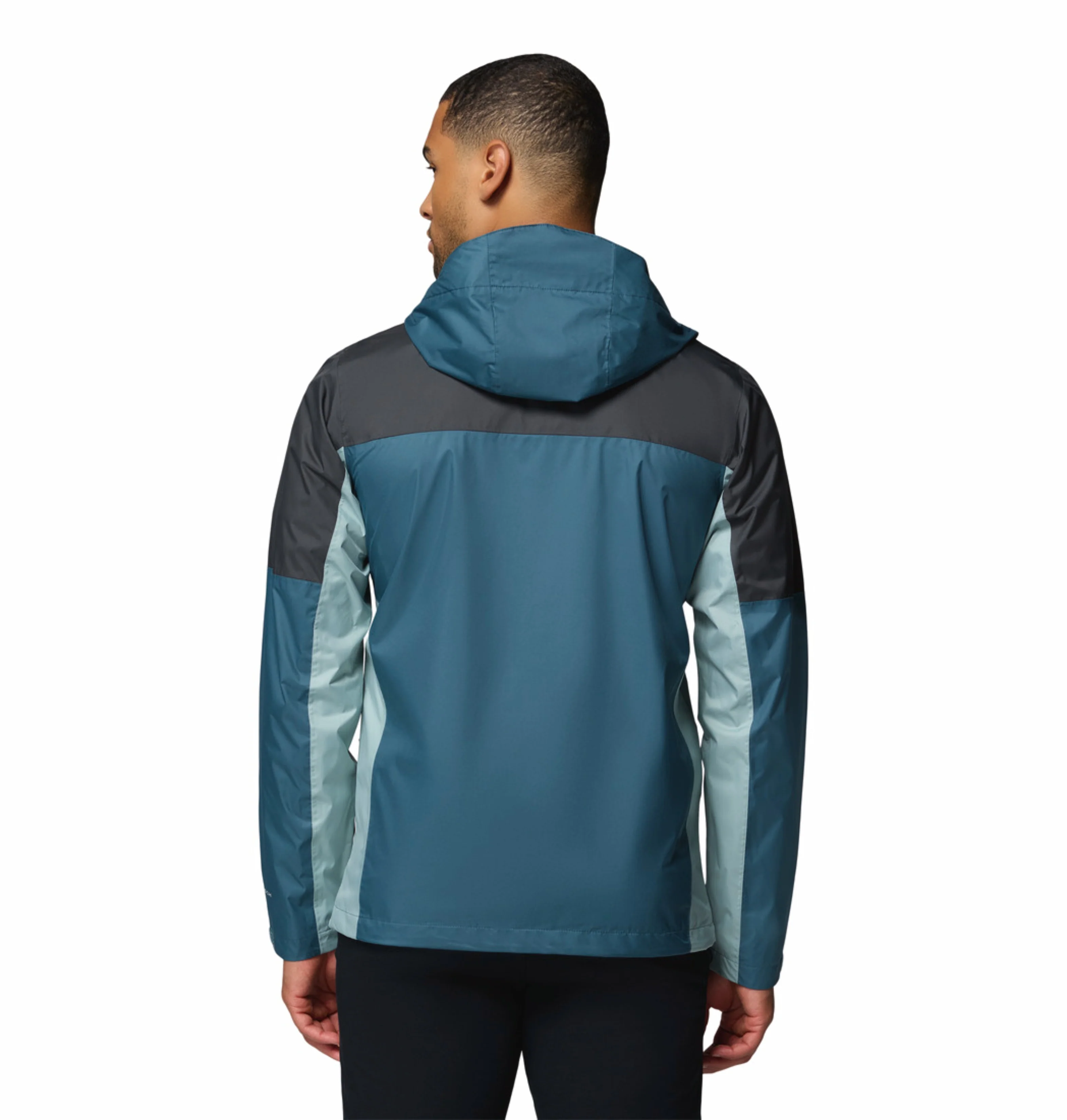 Columbia Men Blue Omni-Tech Inner Limits III Rain Jacket - Image 4