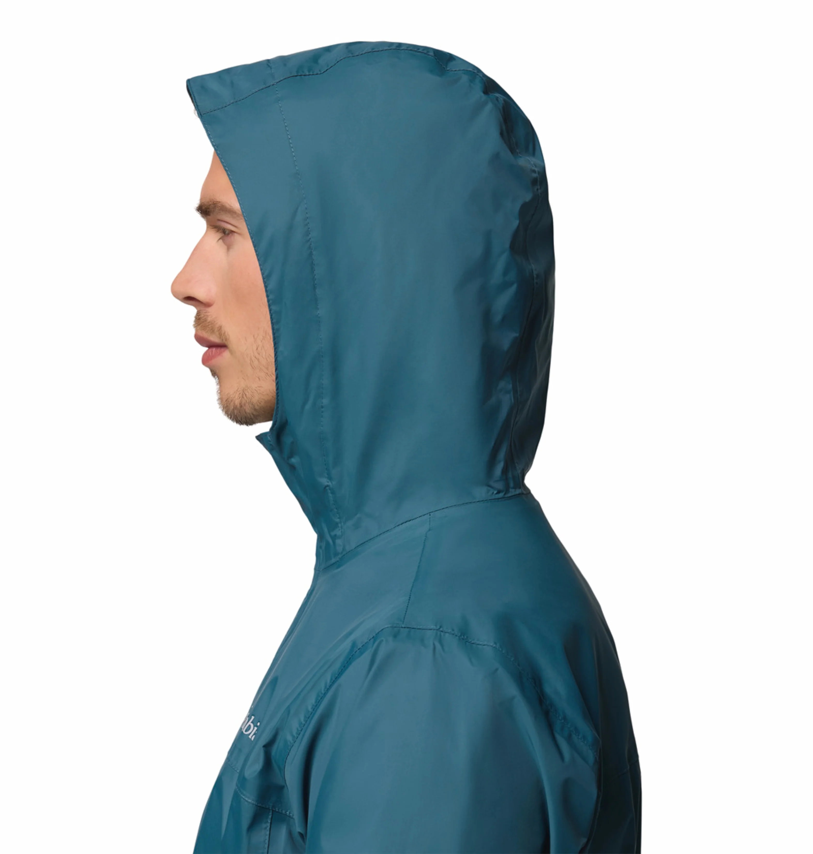 Columbia Men Blue Omni-Tech Watertight II Rain Jacket - Image 10