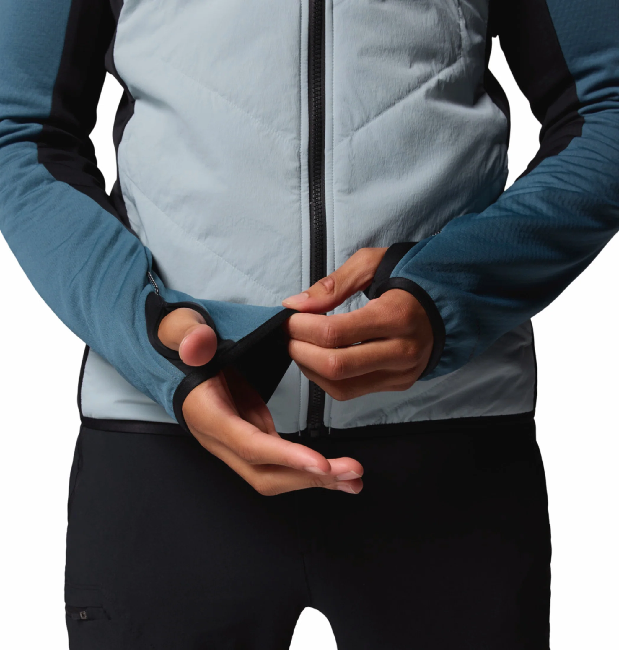 Columbia Men Blue OmniHeat Arctic Hybrid Fleece Jacket - Image 10