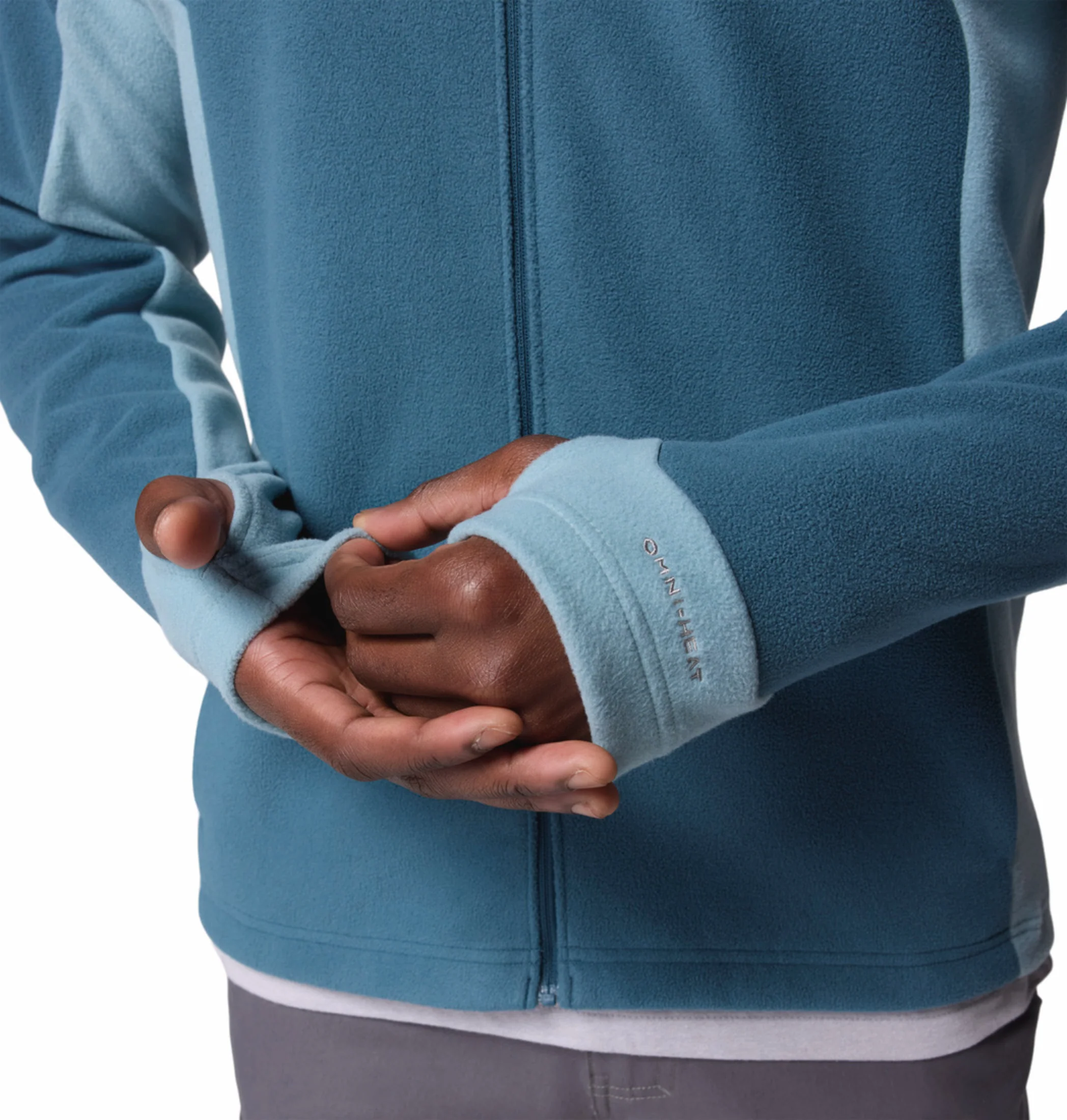 Columbia Men Blue OmniHeat Arctic Peak Fleece Jacket - Image 10