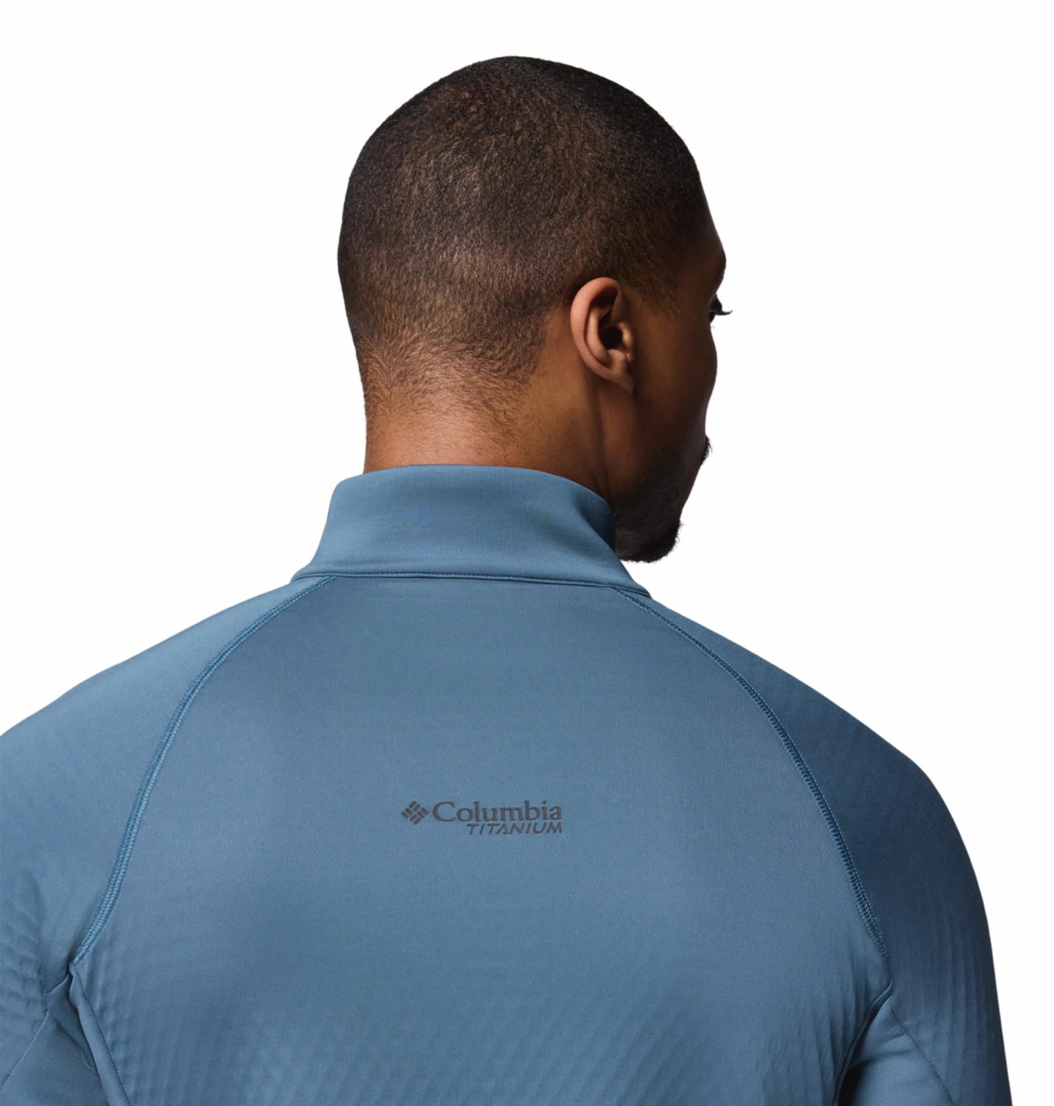 Columbia Men Blue OmniHeat Helix Crystal Leaf Pullover - Image 10