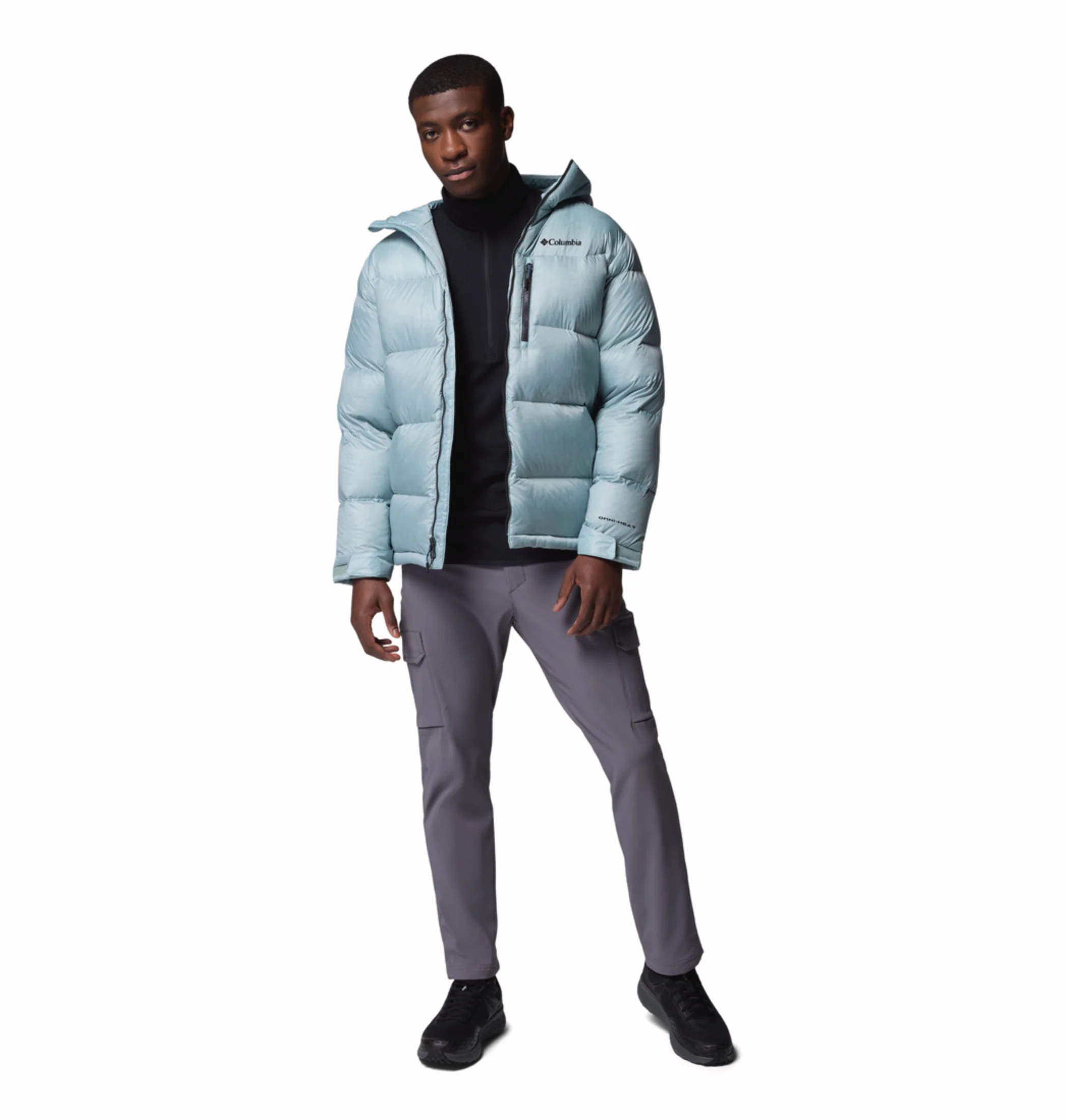 Columbia Men Blue OmniHeat Infinity Cloudview Down Jacket - Image 6