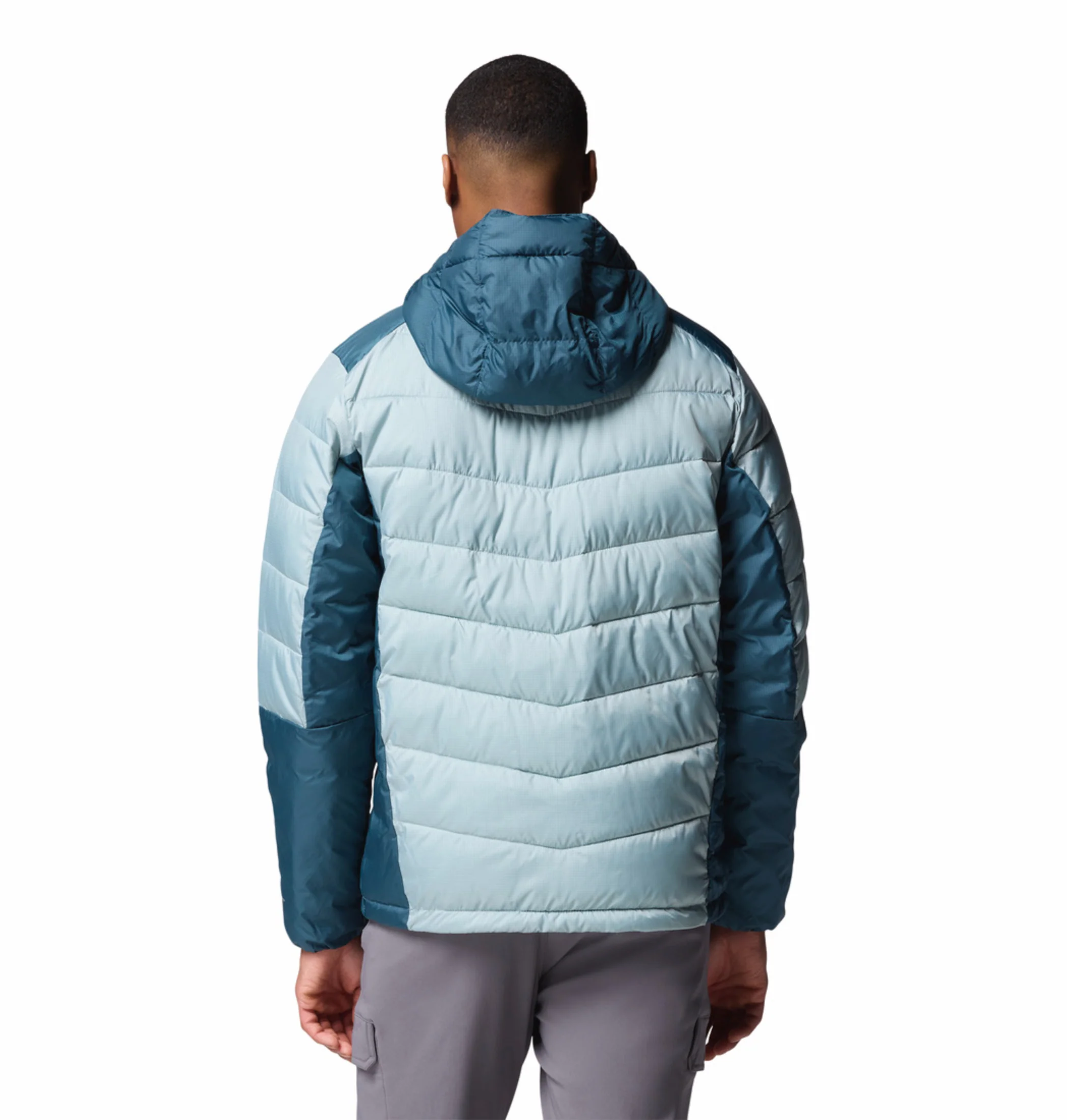 Columbia Men Blue OmniHeat Infinity Labyrinth Loop II Down Jacket - Image 4