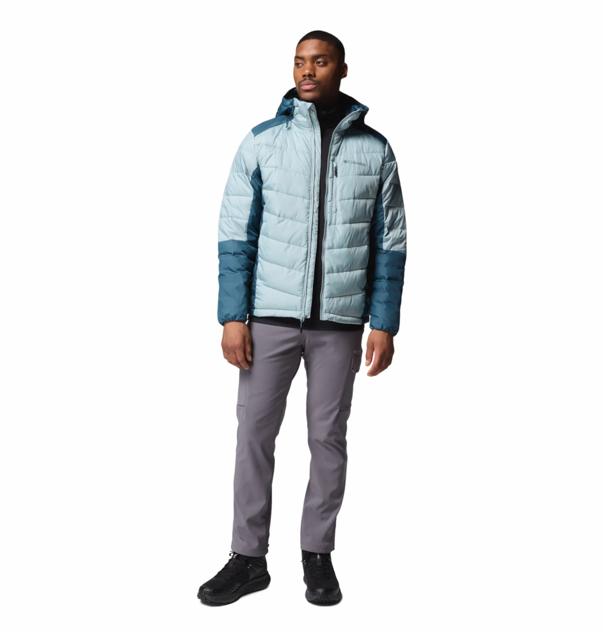 Columbia Men Blue OmniHeat Infinity Labyrinth Loop II Down Jacket - Image 6