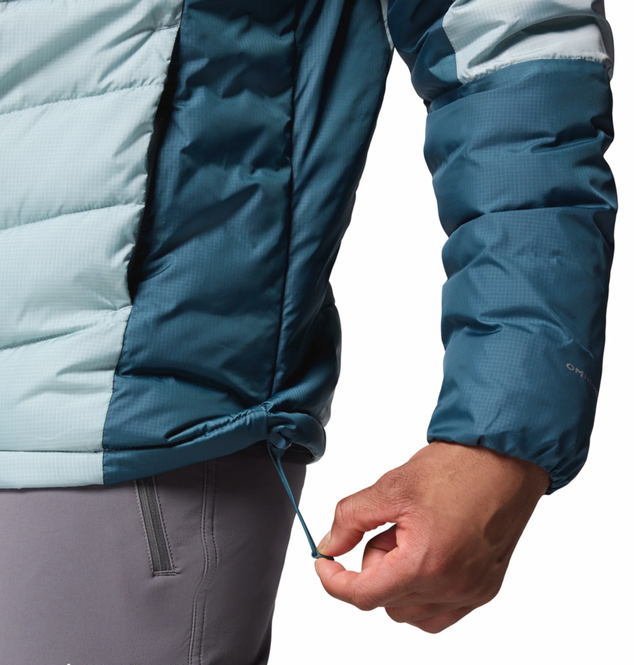Columbia Men Blue OmniHeat Infinity Labyrinth Loop II Down Jacket - Image 8