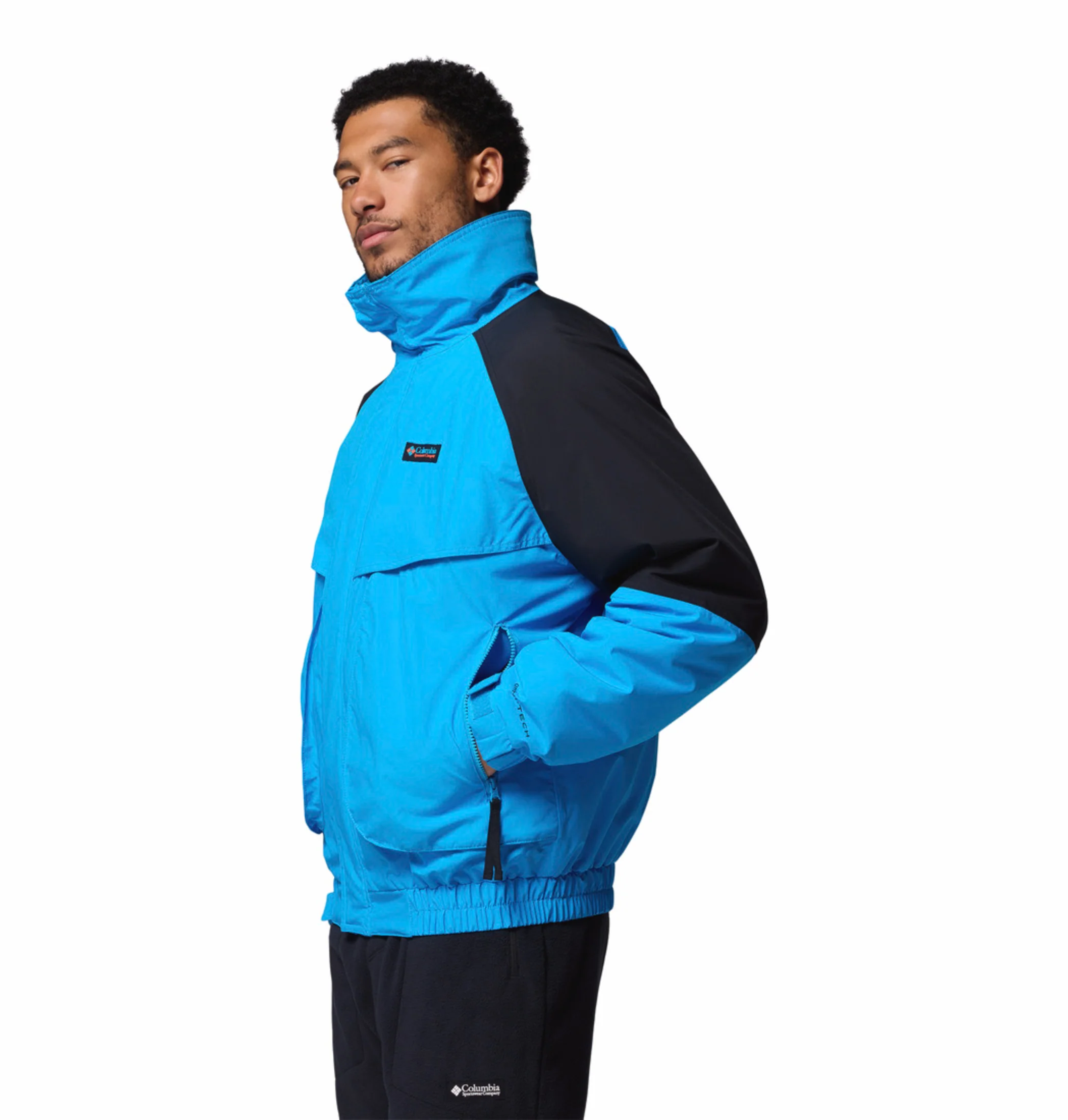 Columbia Men Blue OmniTech Powderkeg II Remastered Interchangeable Jacket - Image 5
