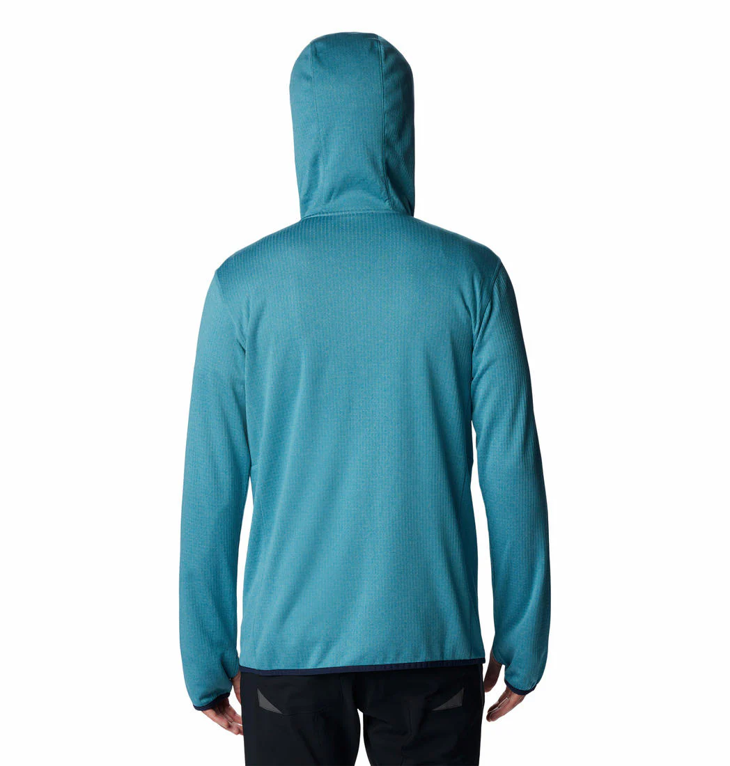 Columbia Men Blue Park View Fleece Full Zip Hoodie - Image 7