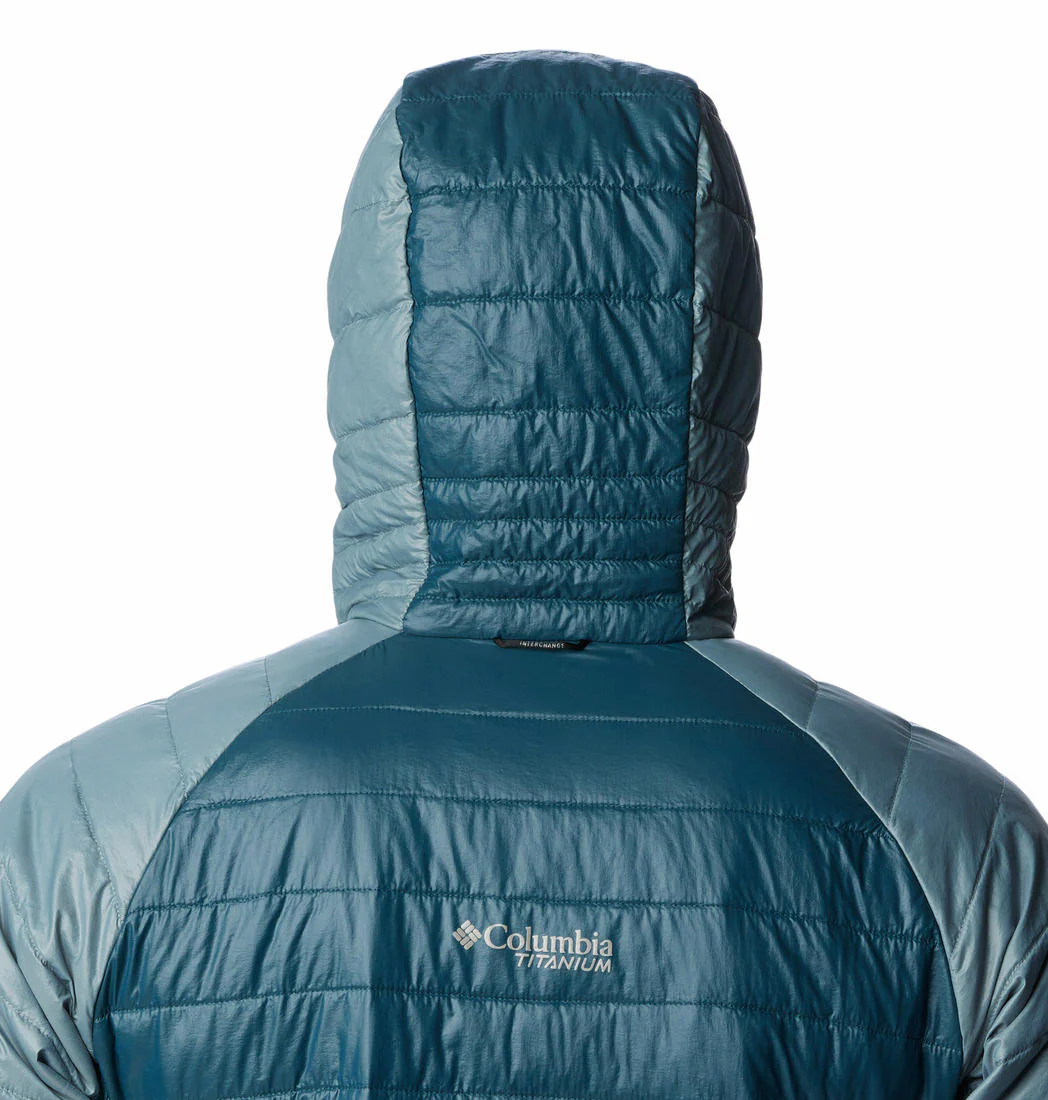 Columbia Men Blue Platinum Peak Hooded Jacket - Image 5
