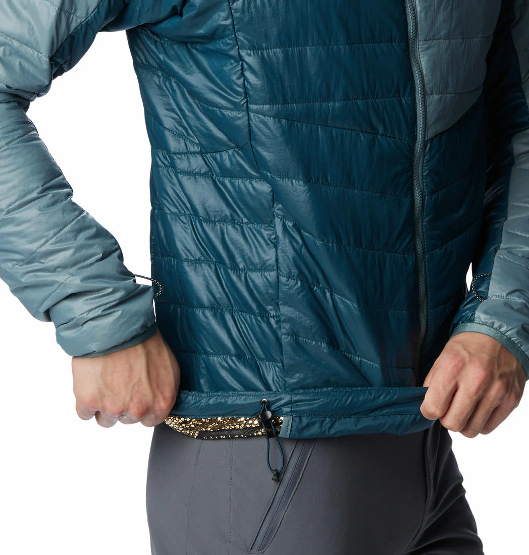 Columbia Men Blue Platinum Peak Hooded Jacket - Image 6