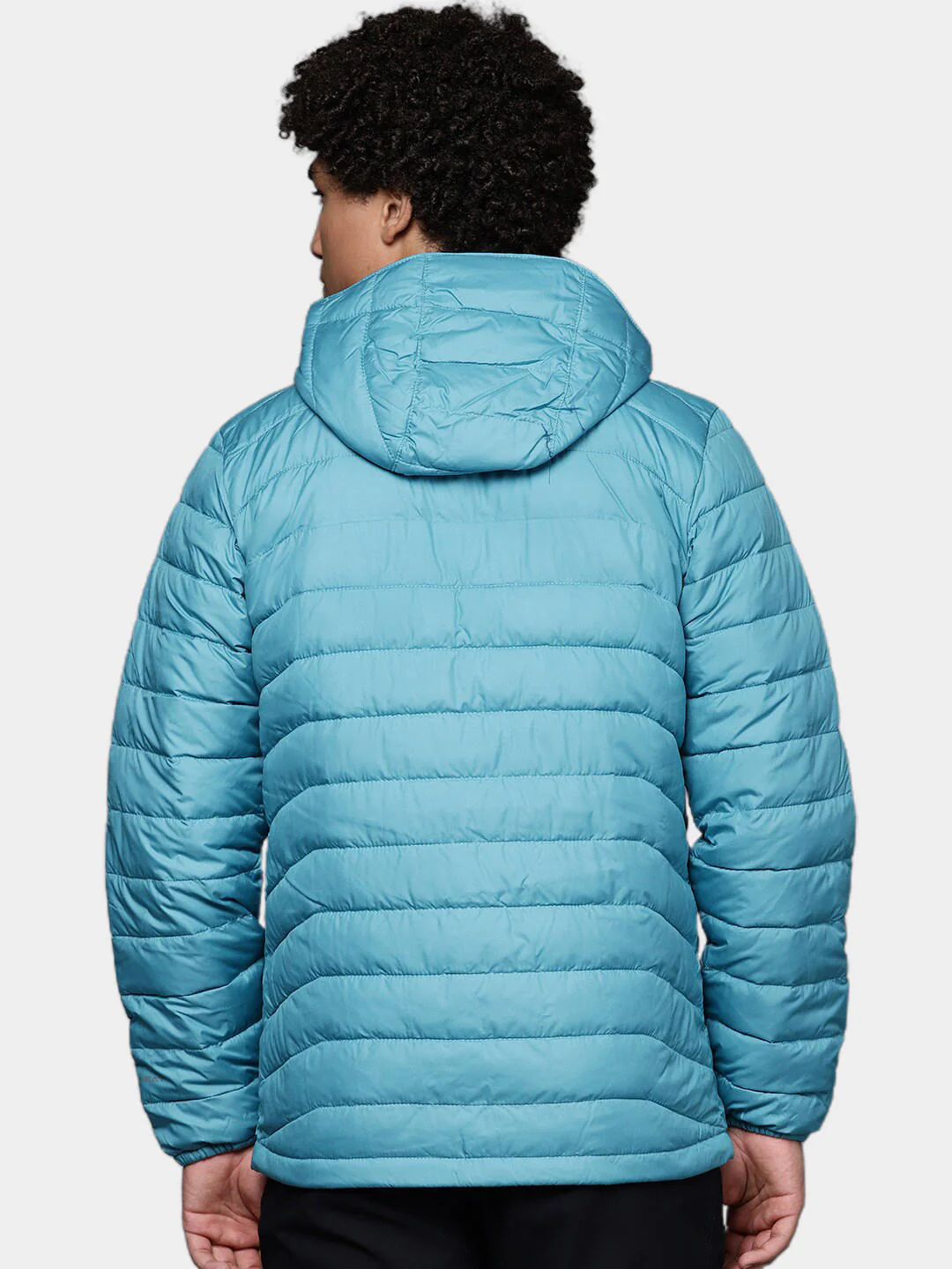 Columbia Men Blue Powder Lite Hooded Jacket - Image 14