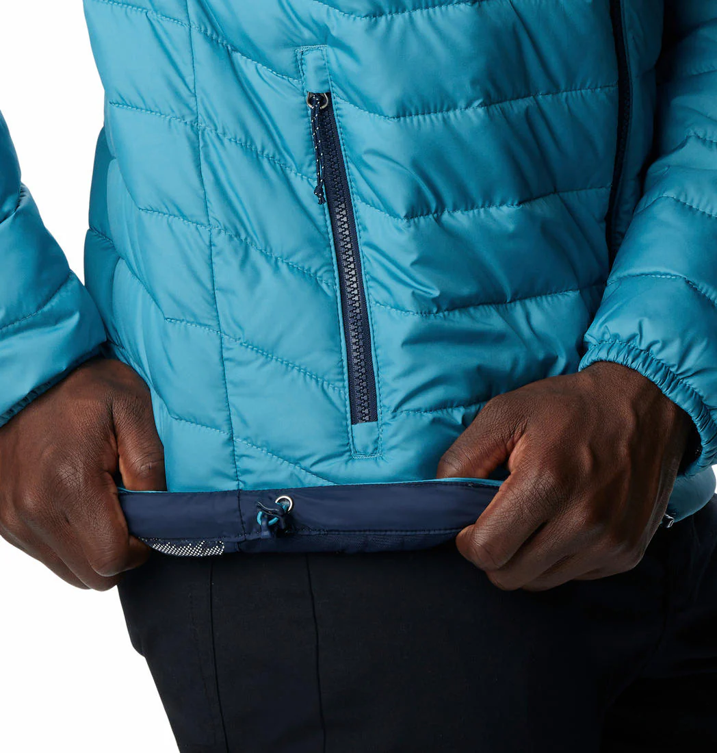 Columbia Men Blue Powder Lite Hooded Jacket - Image 5