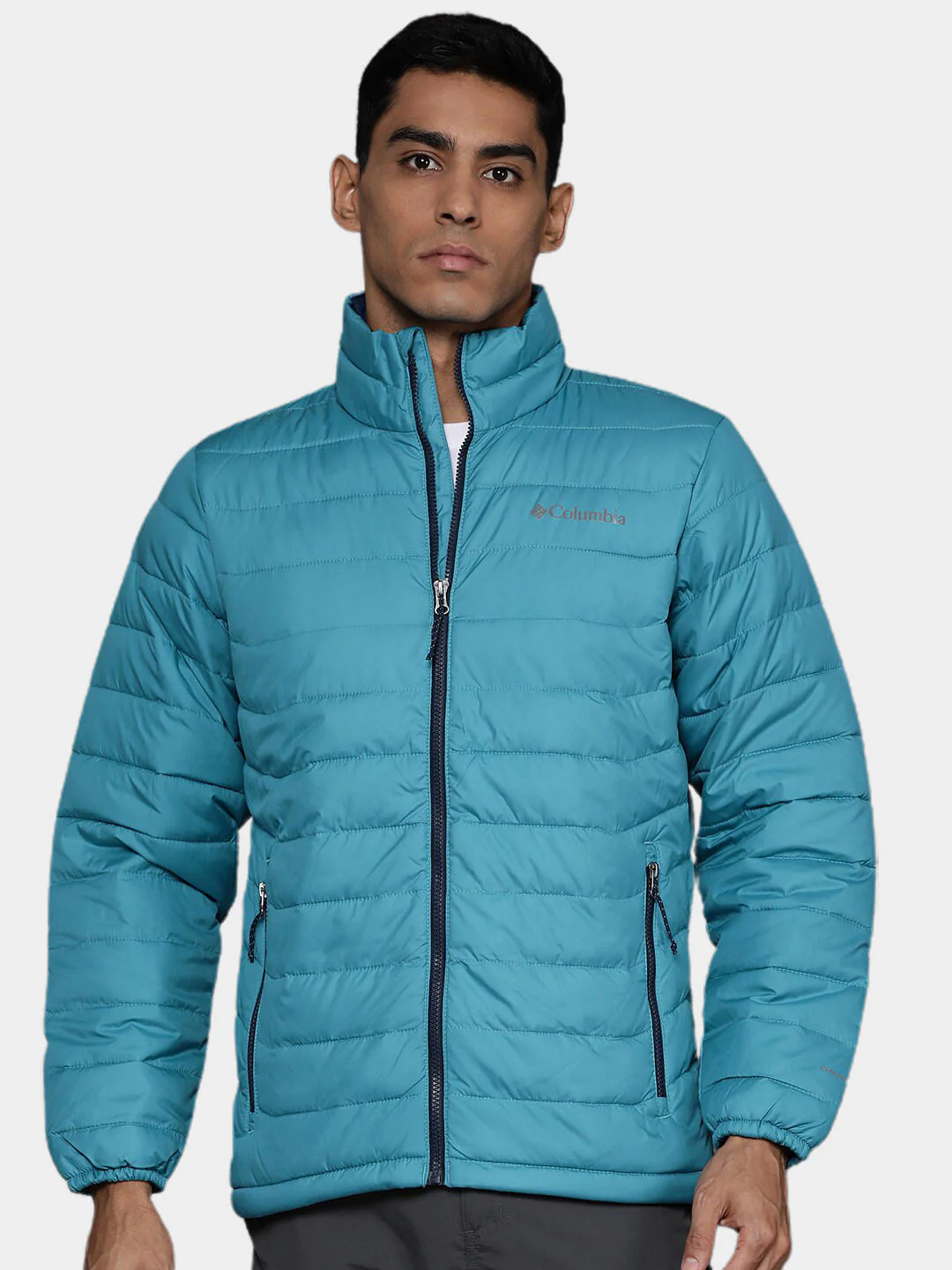 Columbia Men Blue Powder Lite Jacket - Image 12
