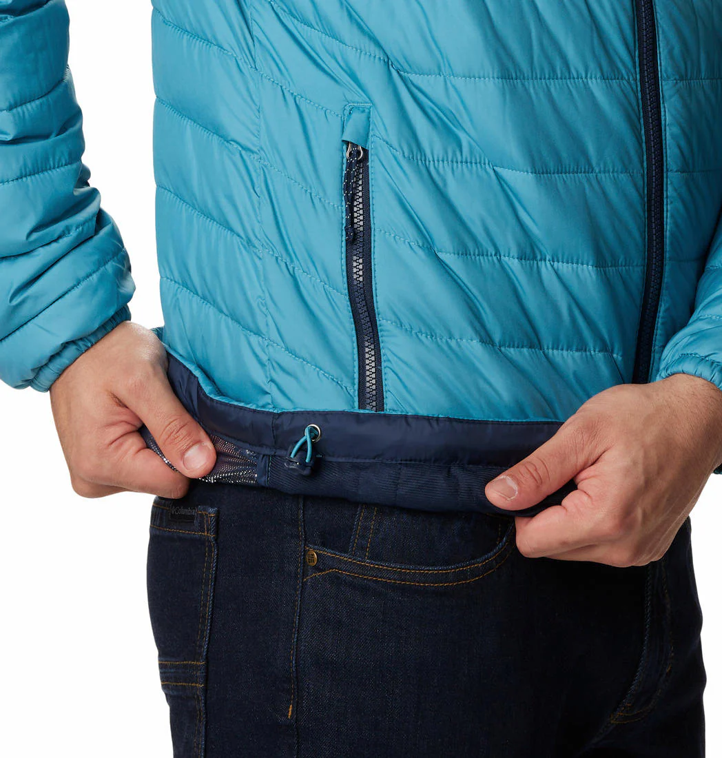Columbia Men Blue Powder Lite Jacket - Image 5
