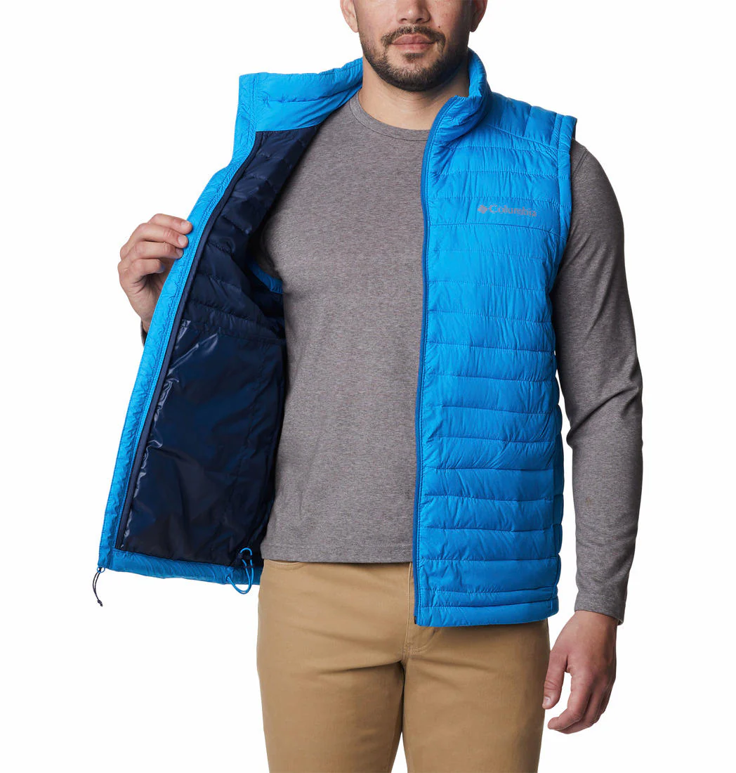Columbia Men Blue Silver Falls Vest - Image 5