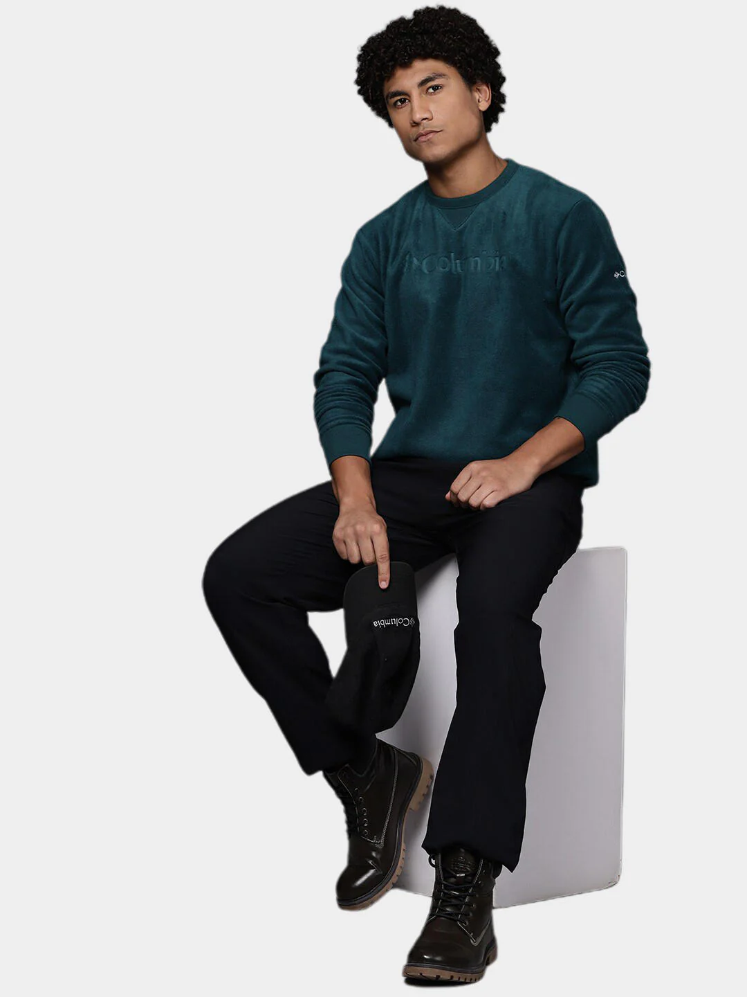 Columbia Men Blue Steens Mountain Crew 2.0 - Image 10