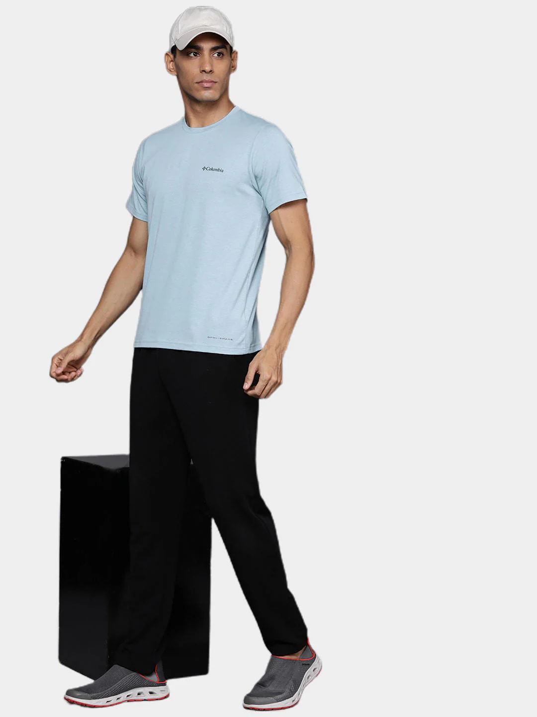Columbia Men Blue Mens Sun Trek Short Sleeve Tee (Sun Protection) - Image 5