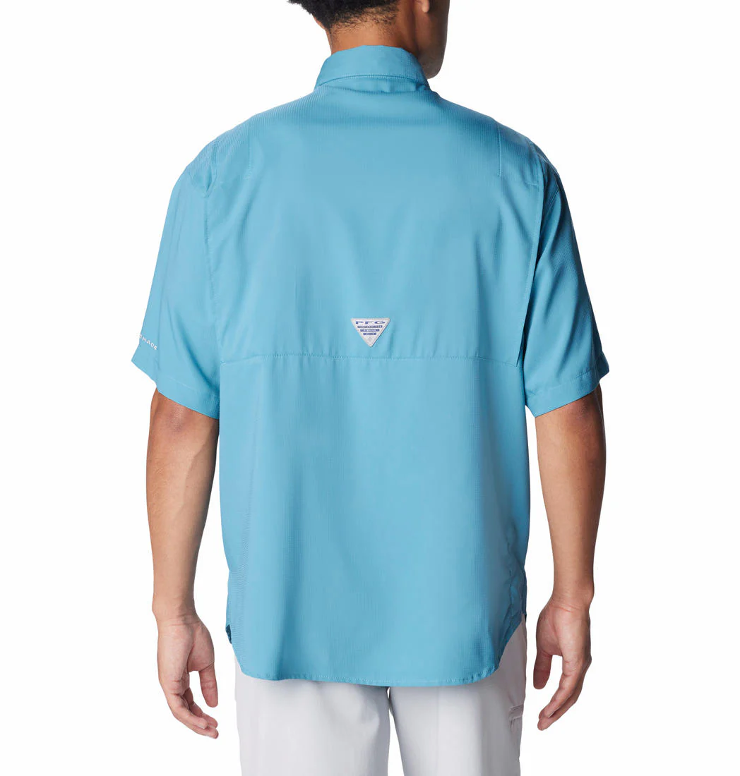 Columbia Men Blue Tamiami II SS Shirt (Sun Protection) - Image 2