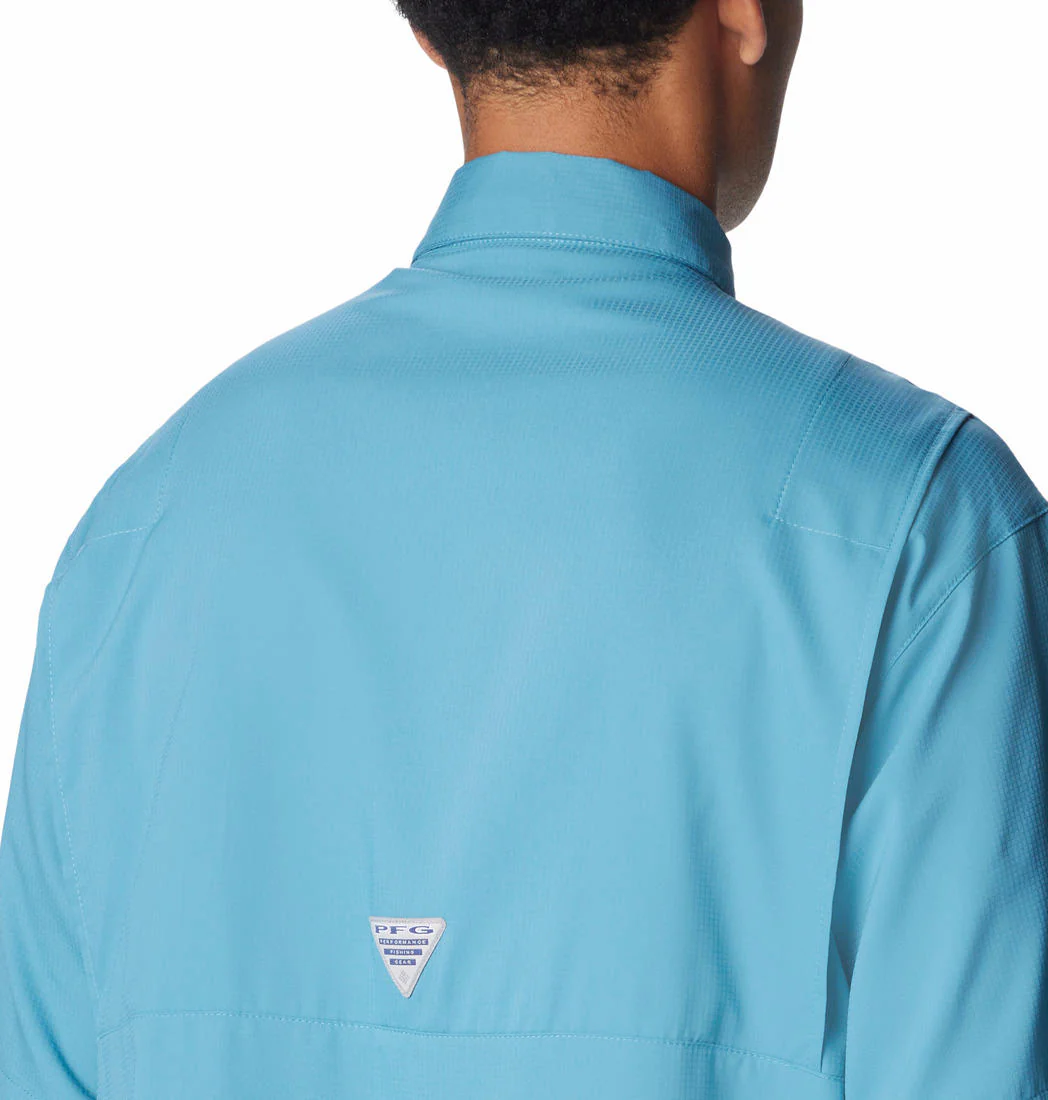 Columbia Men Blue Tamiami II SS Shirt (Sun Protection) - Image 6