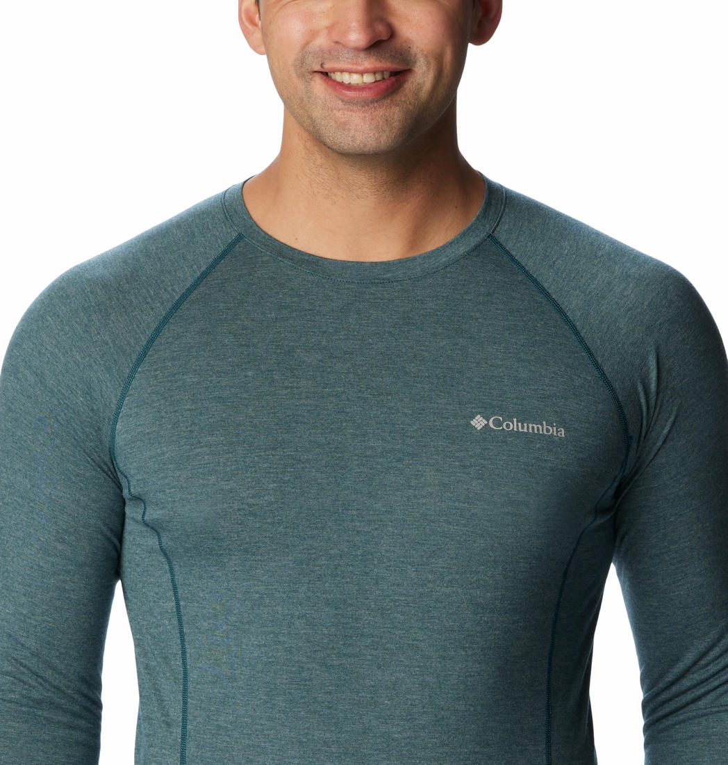 Columbia Men Blue Tunnel Springs Wool Crew (Non Returnable) - Image 5