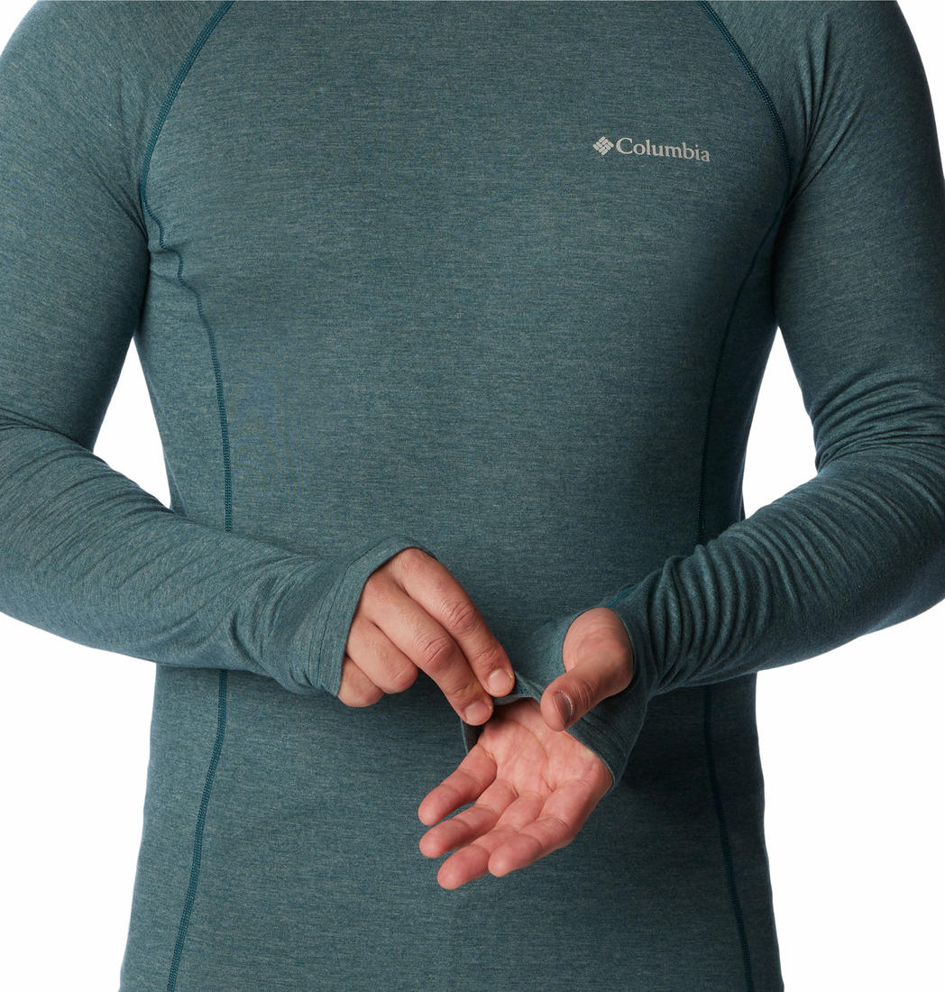 Columbia Men Blue Tunnel Springs Wool Crew (Non Returnable) - Image 6