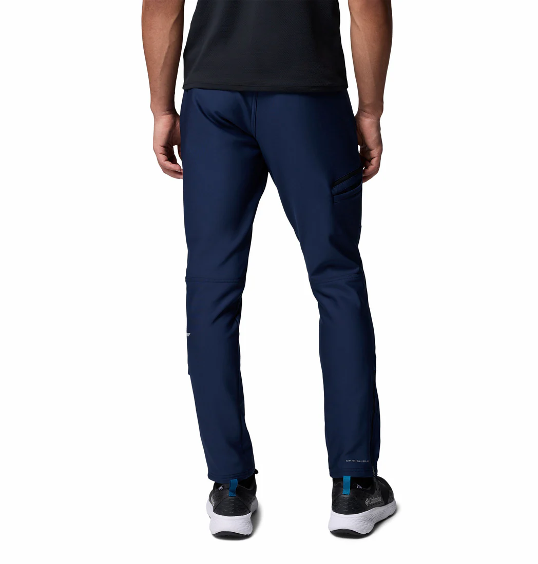 Columbia Men Blue Vast Canyon Softshell Pant (Plus Size) - Image 2