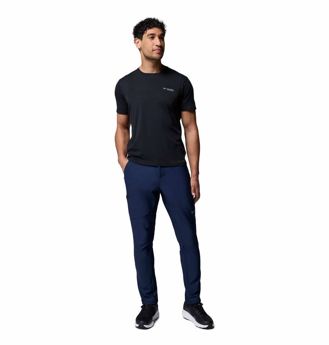 Columbia Men Blue Vast Canyon Softshell Pant (Plus Size) - Image 4