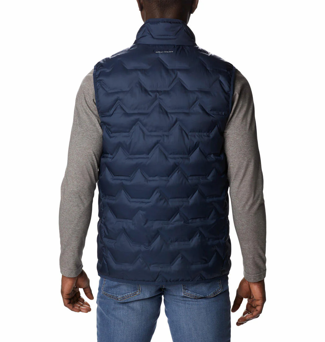 Columbia Men Blue Walker Mill Heat Seal Vest - Image 2