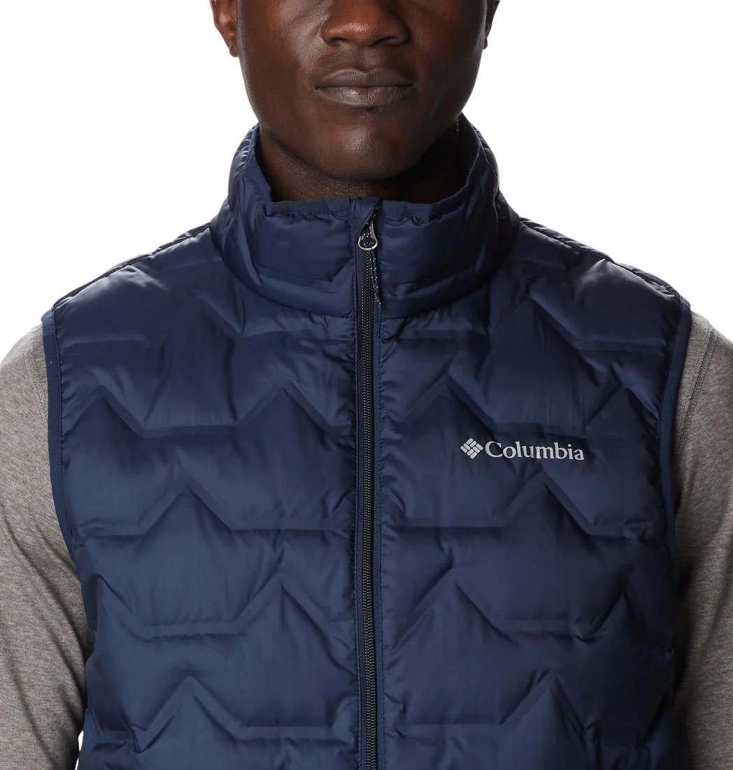 Columbia Men Blue Walker Mill Heat Seal Vest - Image 5