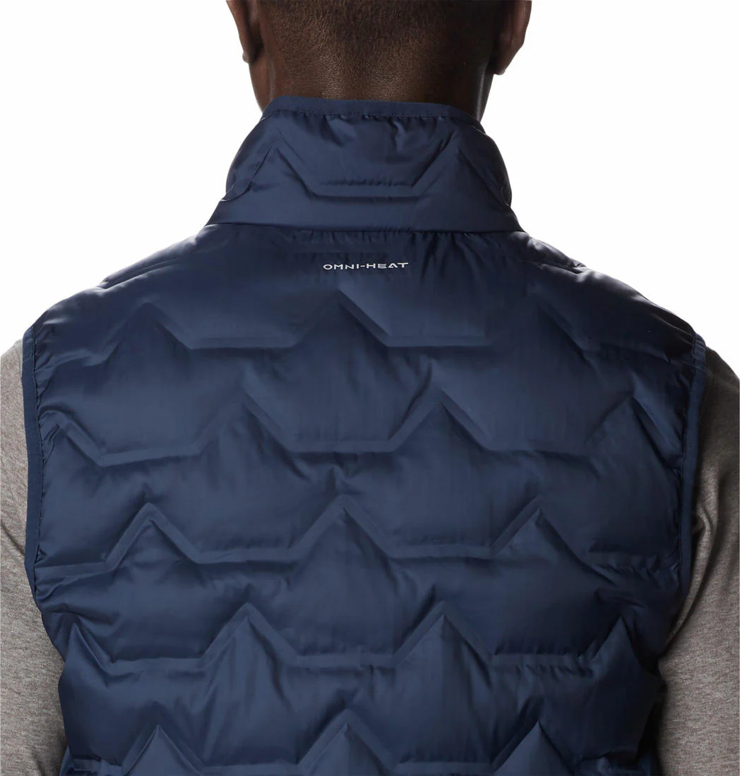 Columbia Men Blue Walker Mill Heat Seal Vest - Image 8