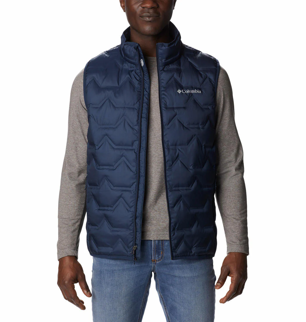 Columbia Men Blue Walker Mill Heat Seal Vest - Image 9