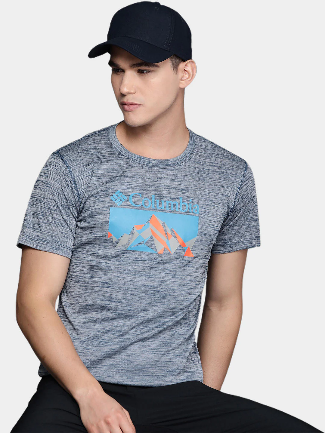 Columbia Men Blue Zero Rules Short Sleeve Graphic Shirt (Sun Protection) - Image 7