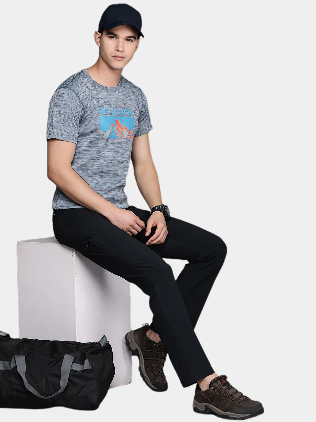 Columbia Men Blue Zero Rules Short Sleeve Graphic Shirt (Sun Protection) - Image 9