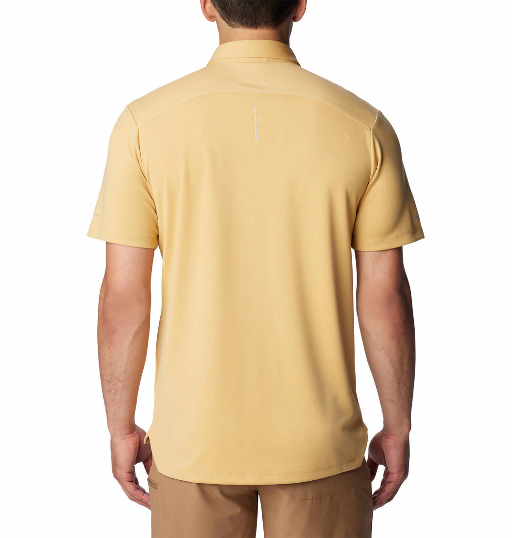 Columbia Men Yellow Black Mesa Polo - Image 2