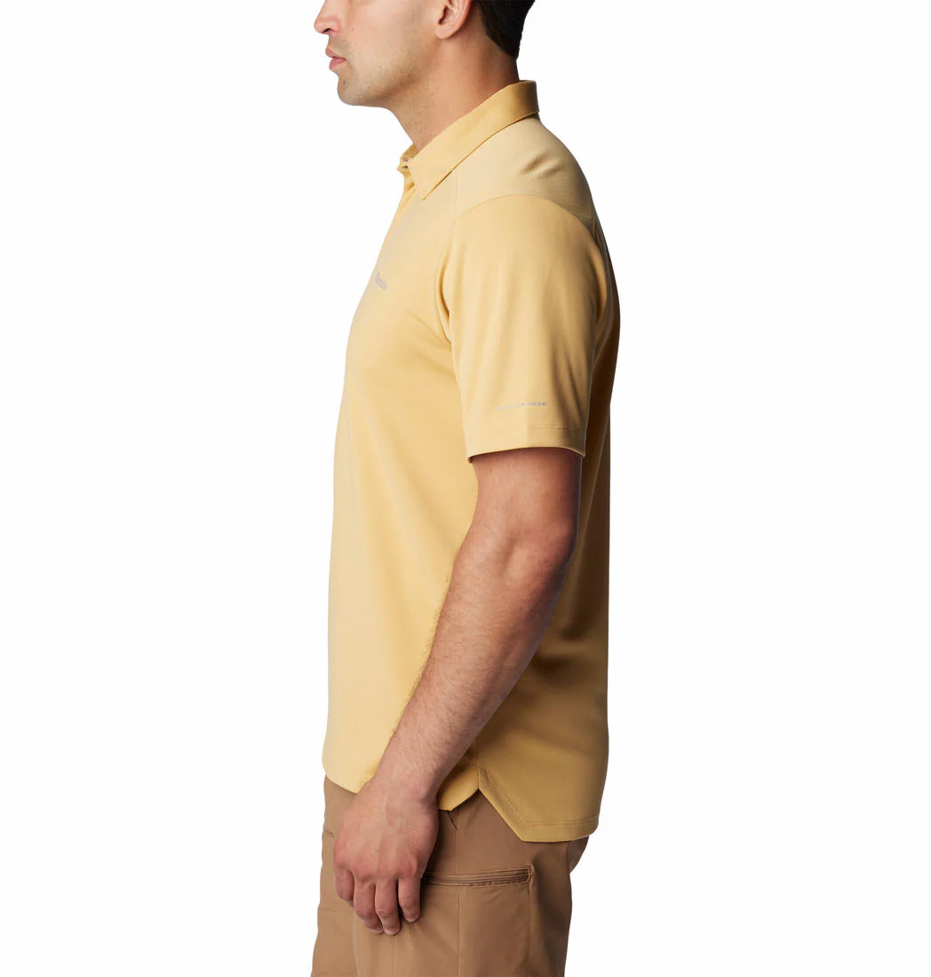 Columbia Men Yellow Black Mesa Polo - Image 4