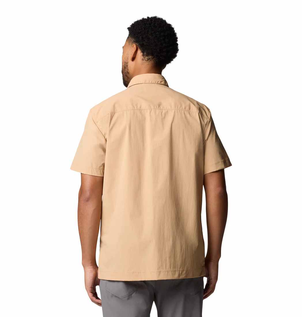 Columbia Men Brown Black Mesa Utility SS Shirt - Image 2