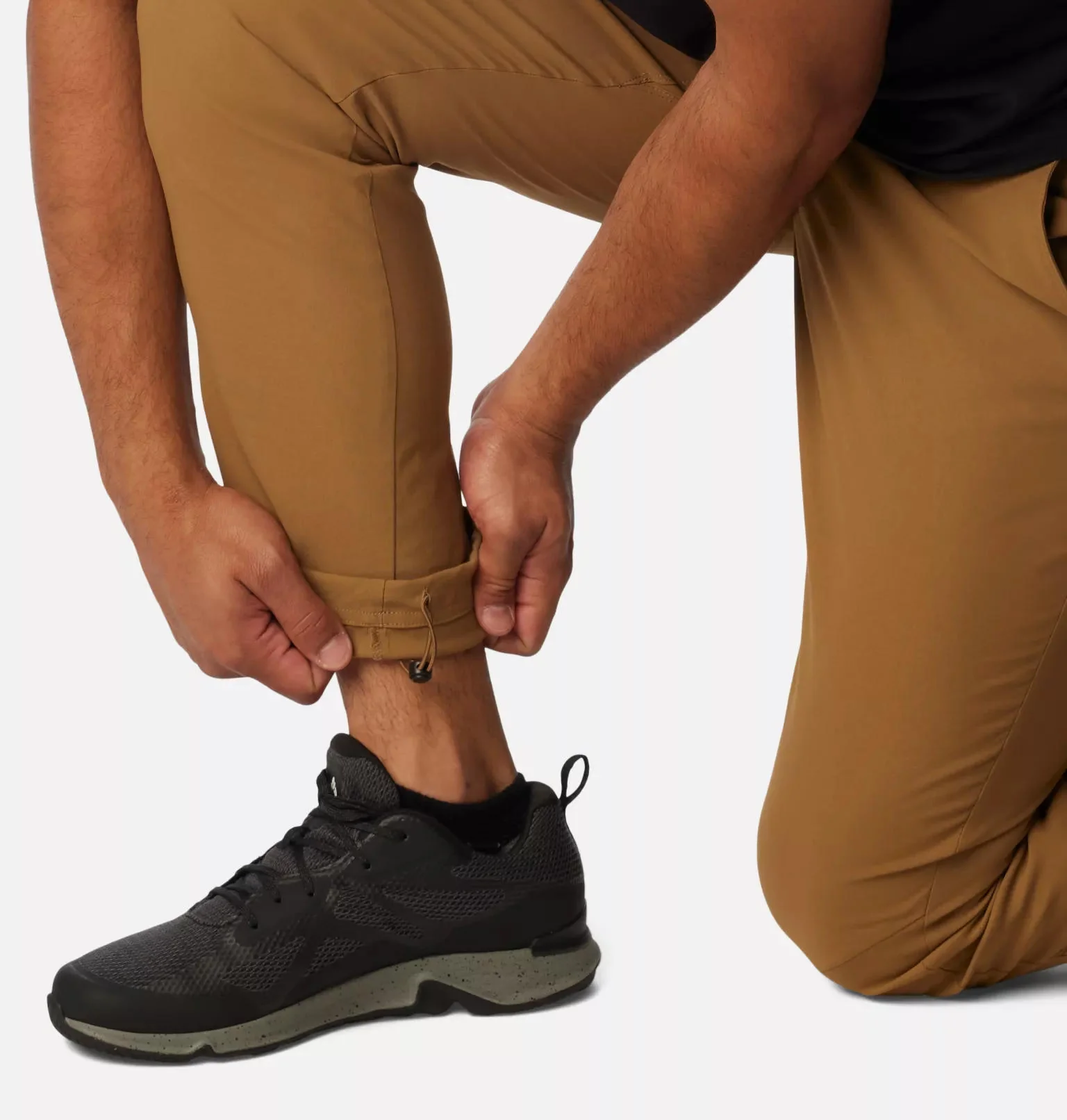 Columbia Men Brown Black Mesa Woven Pant (Sun Protection) - Image 3