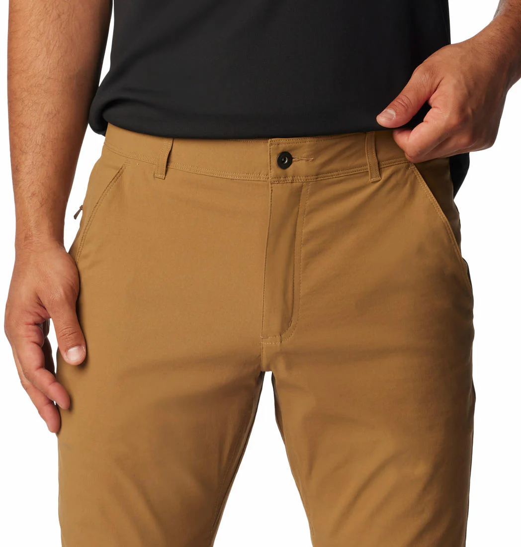 Columbia Men Brown Black Mesa Woven Pant (Sun Protection) - Image 5