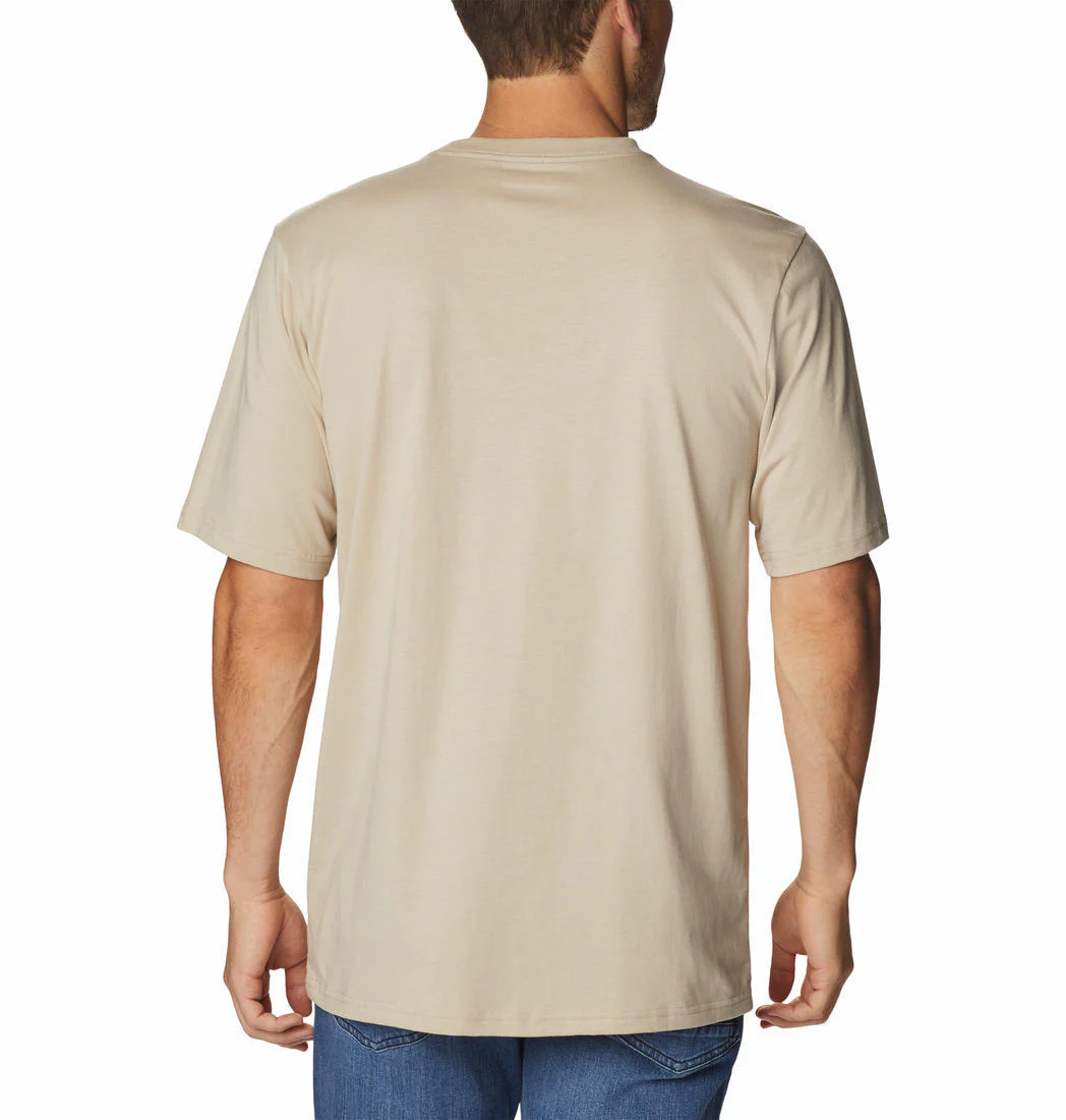 Columbia Men Brown CSC Basic Logo Short Sleeve - Image 2