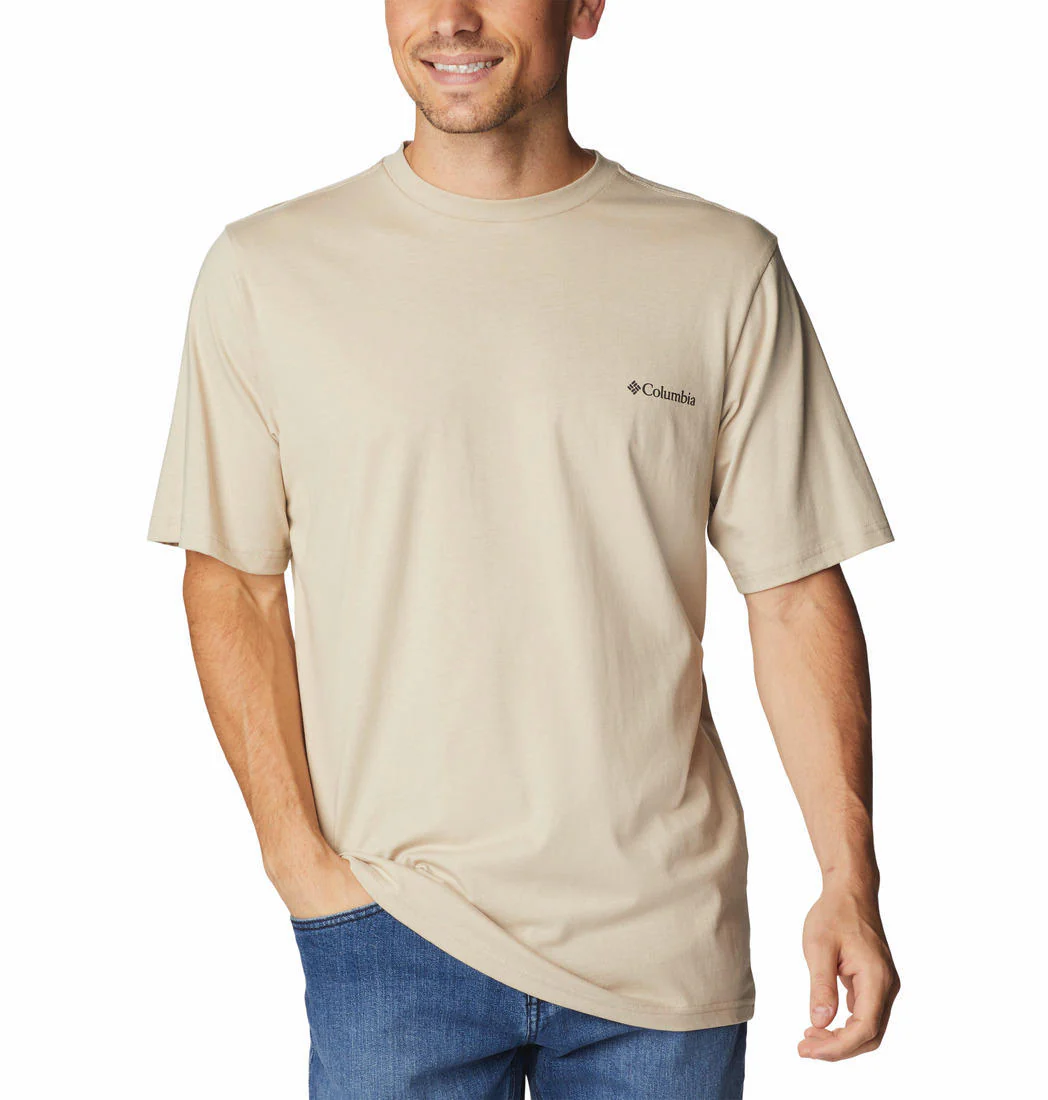 Columbia Men Brown CSC Basic Logo Short Sleeve - Image 5