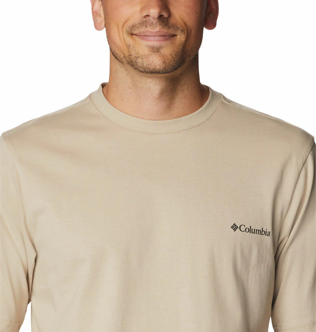 Columbia Men Brown CSC Basic Logo Short Sleeve - Image 6