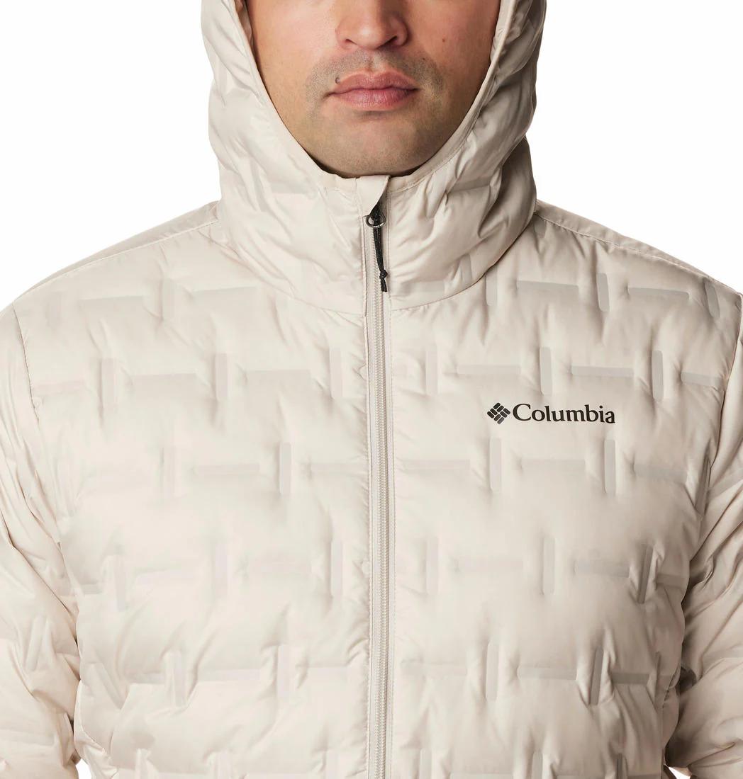 Columbia Men Brown Delta Ridge Down Hooded Jacket - Image 3